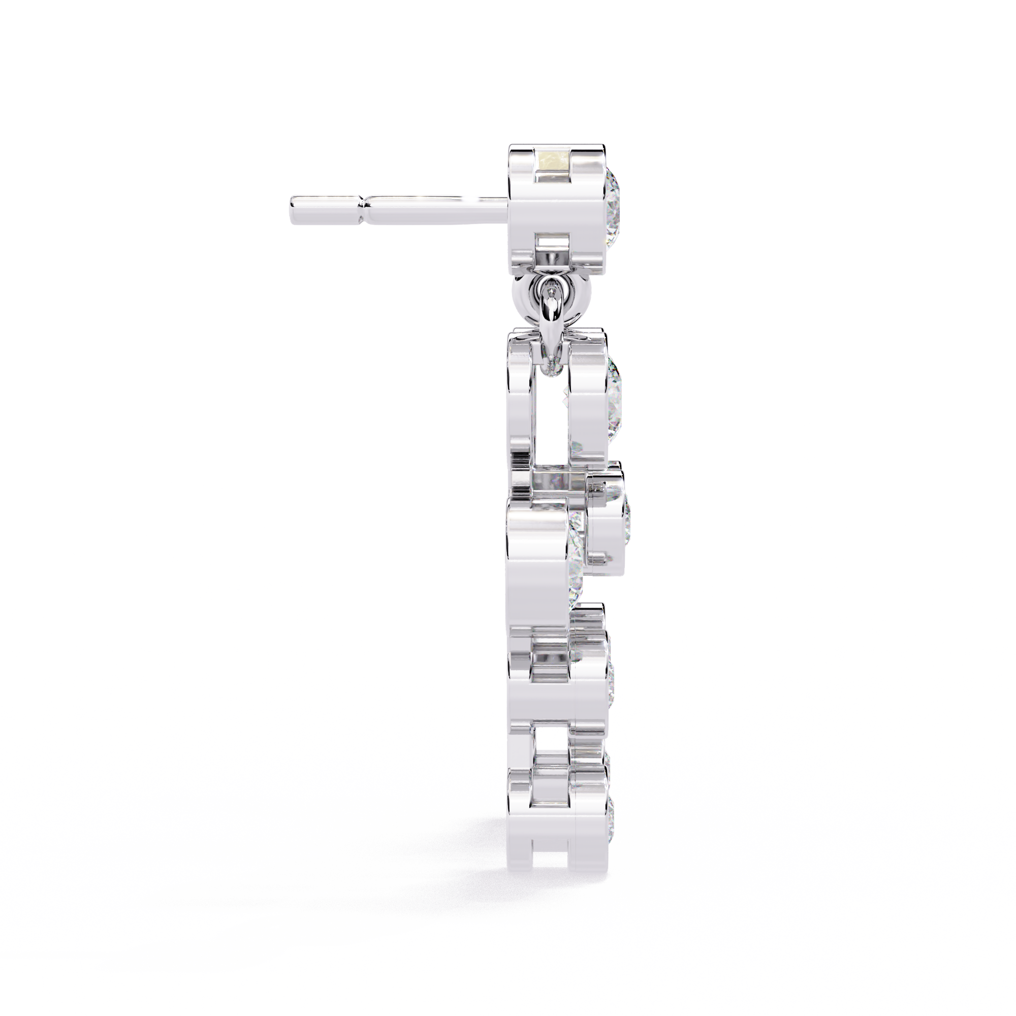 Dazzle Arc Diamond Earrings