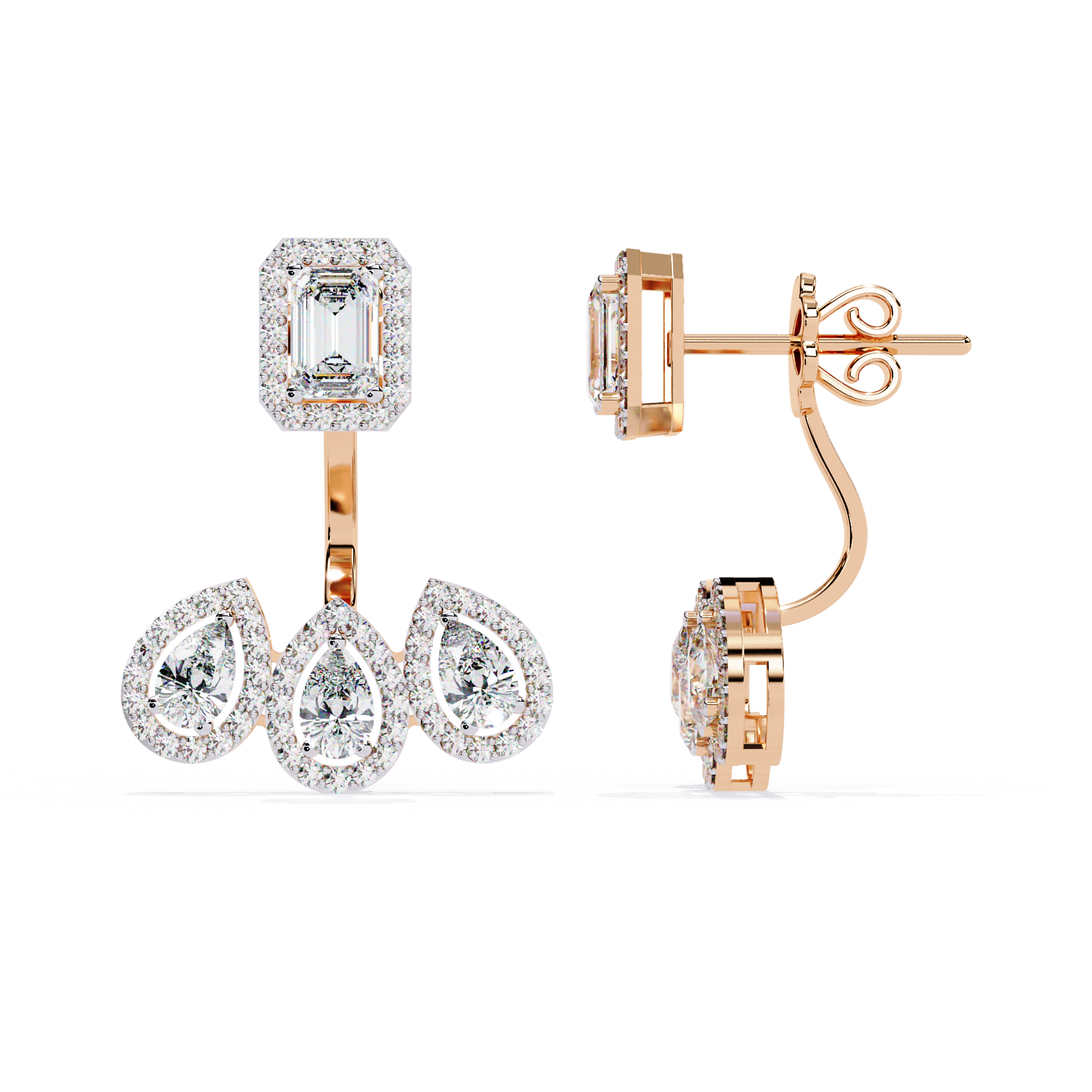Lightstream Diamond Earrings