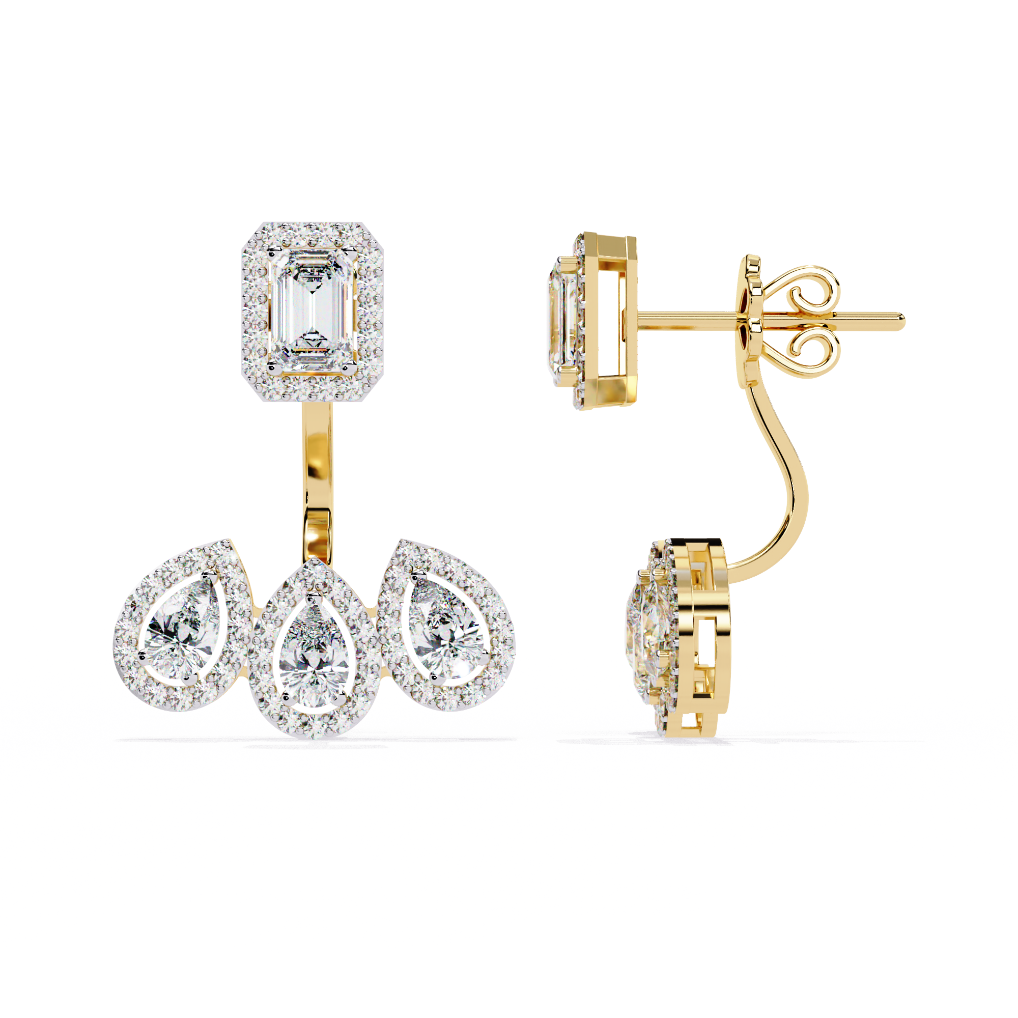Lightstream Diamond Earrings
