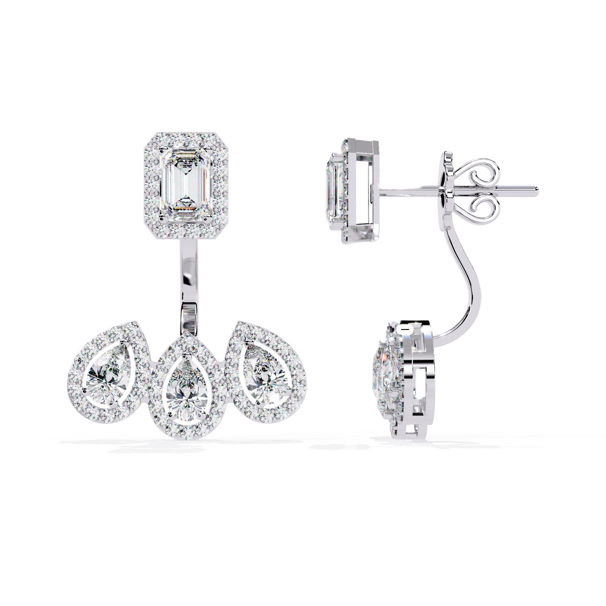 Lightstream Diamond Earrings