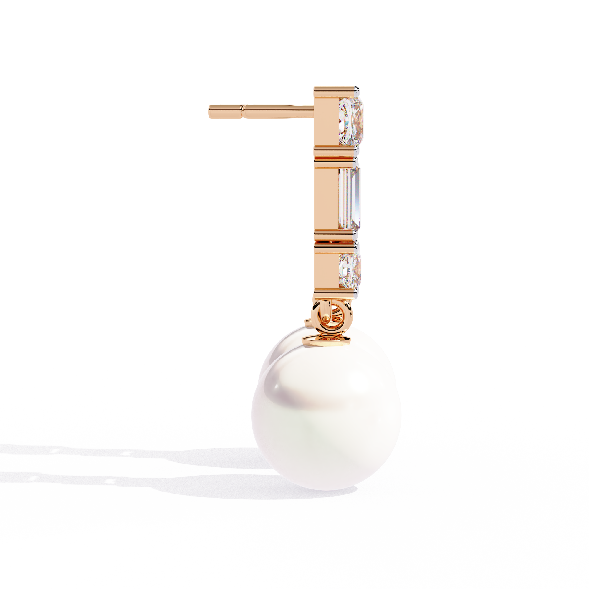 Eclipse Ray Diamond Earrings