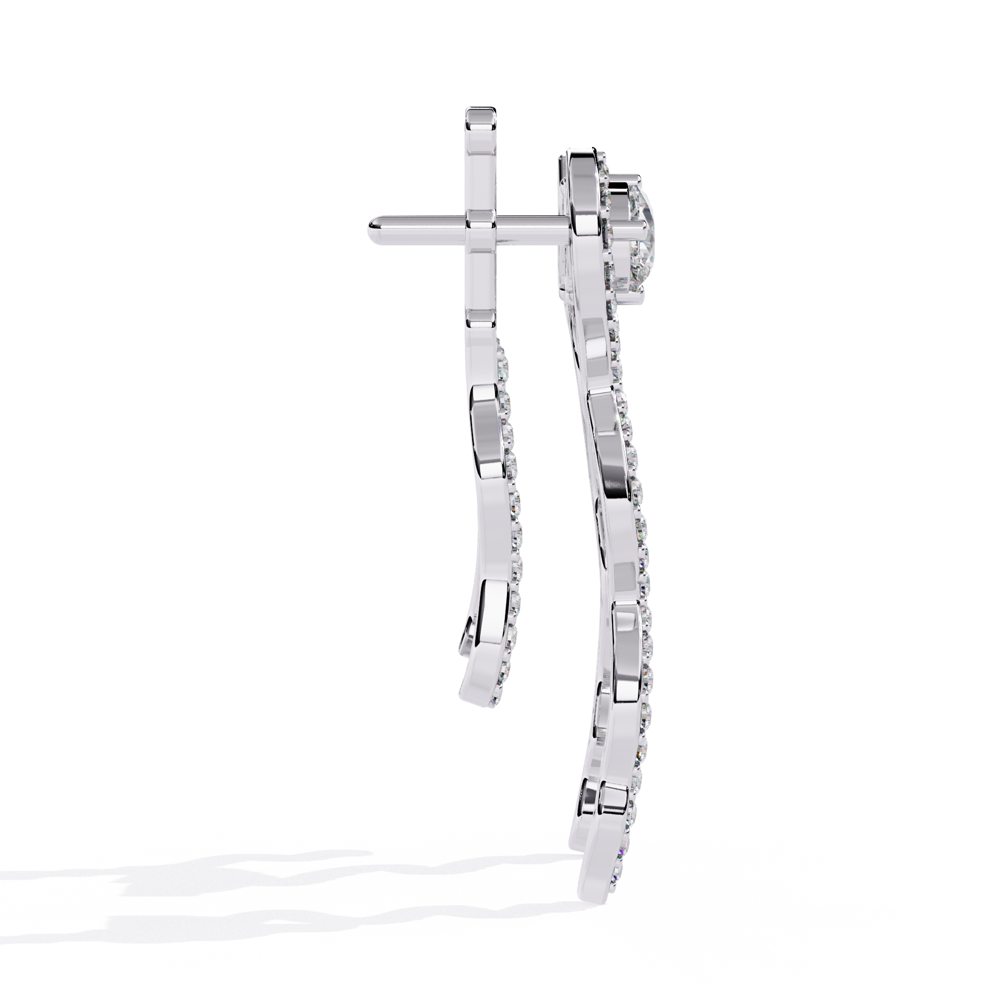 Twilight Mirage Diamond Earrings