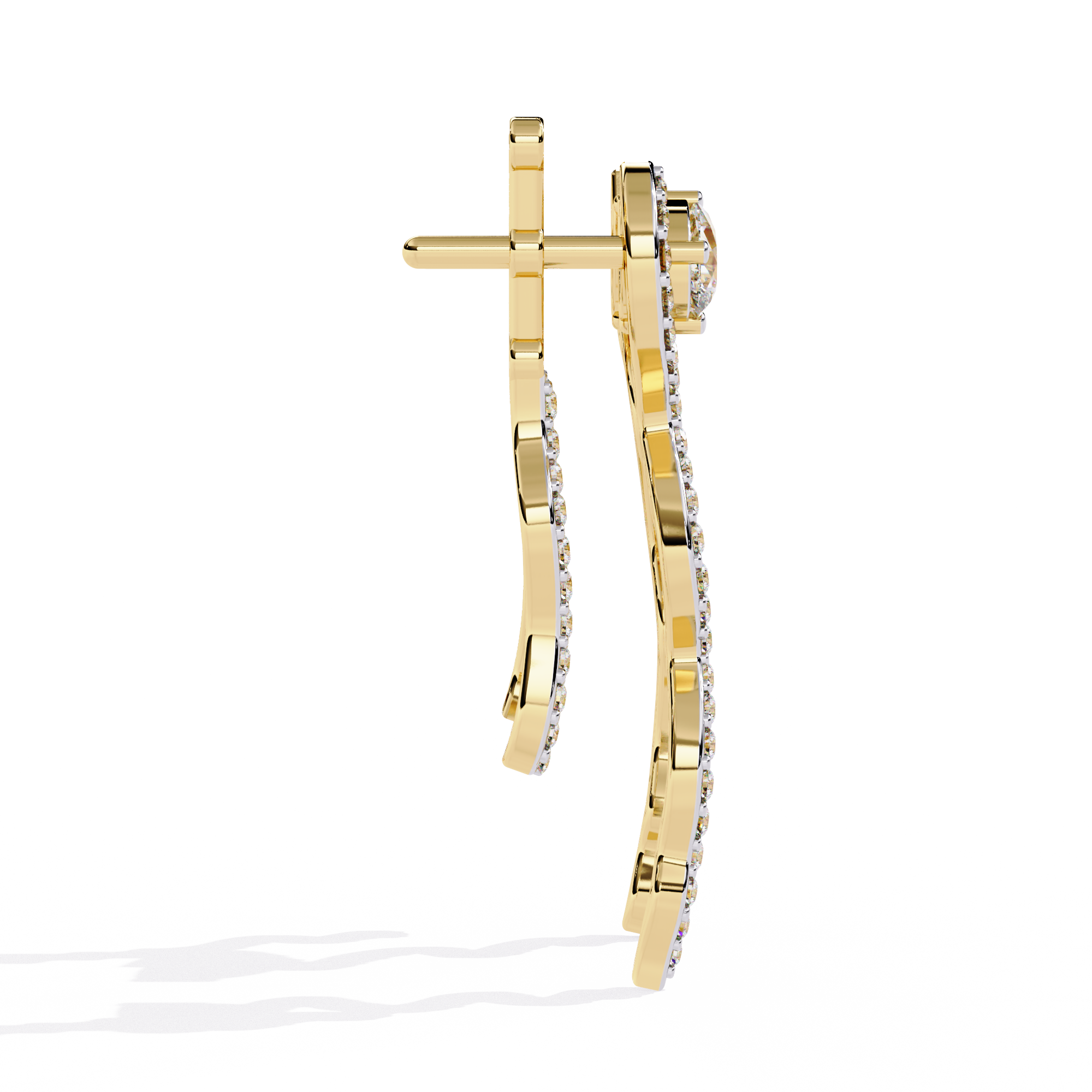 Twilight Mirage Diamond Earrings