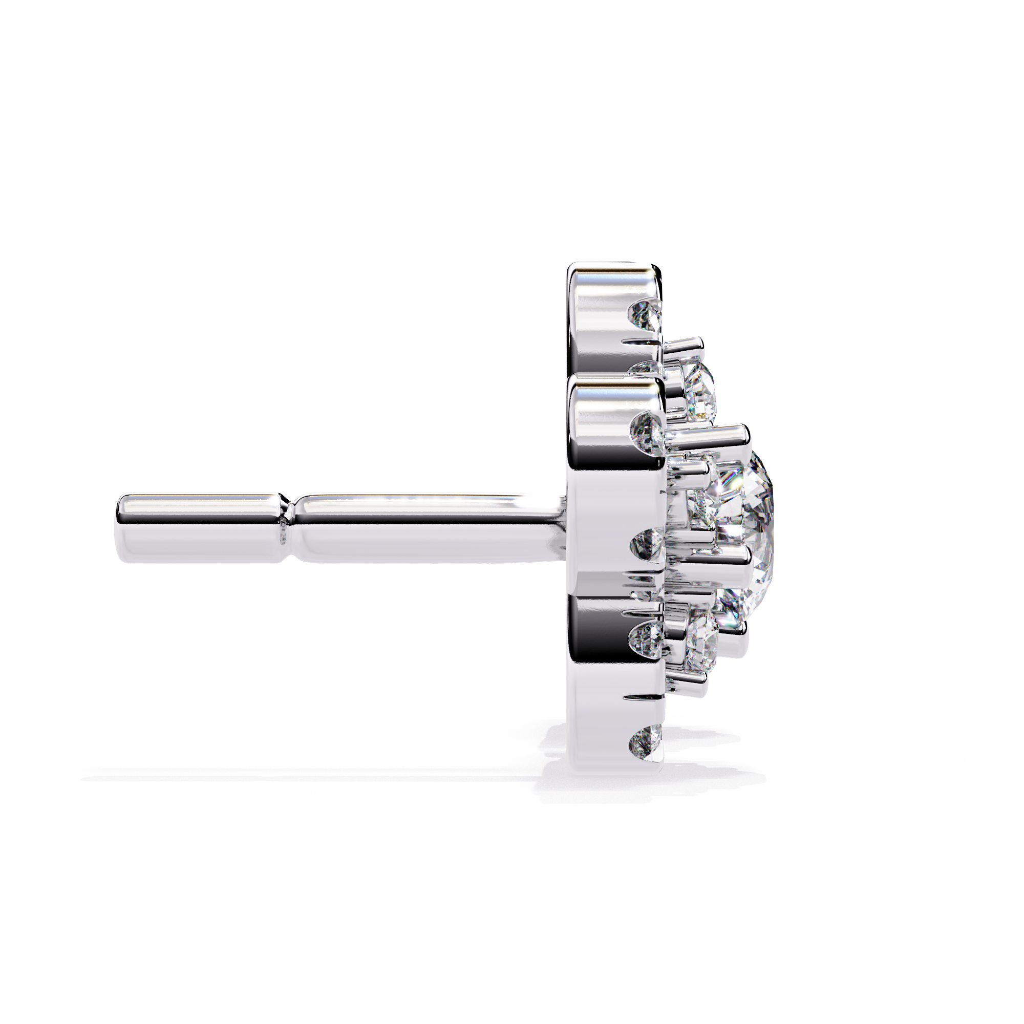 Golden Crystal Earrings