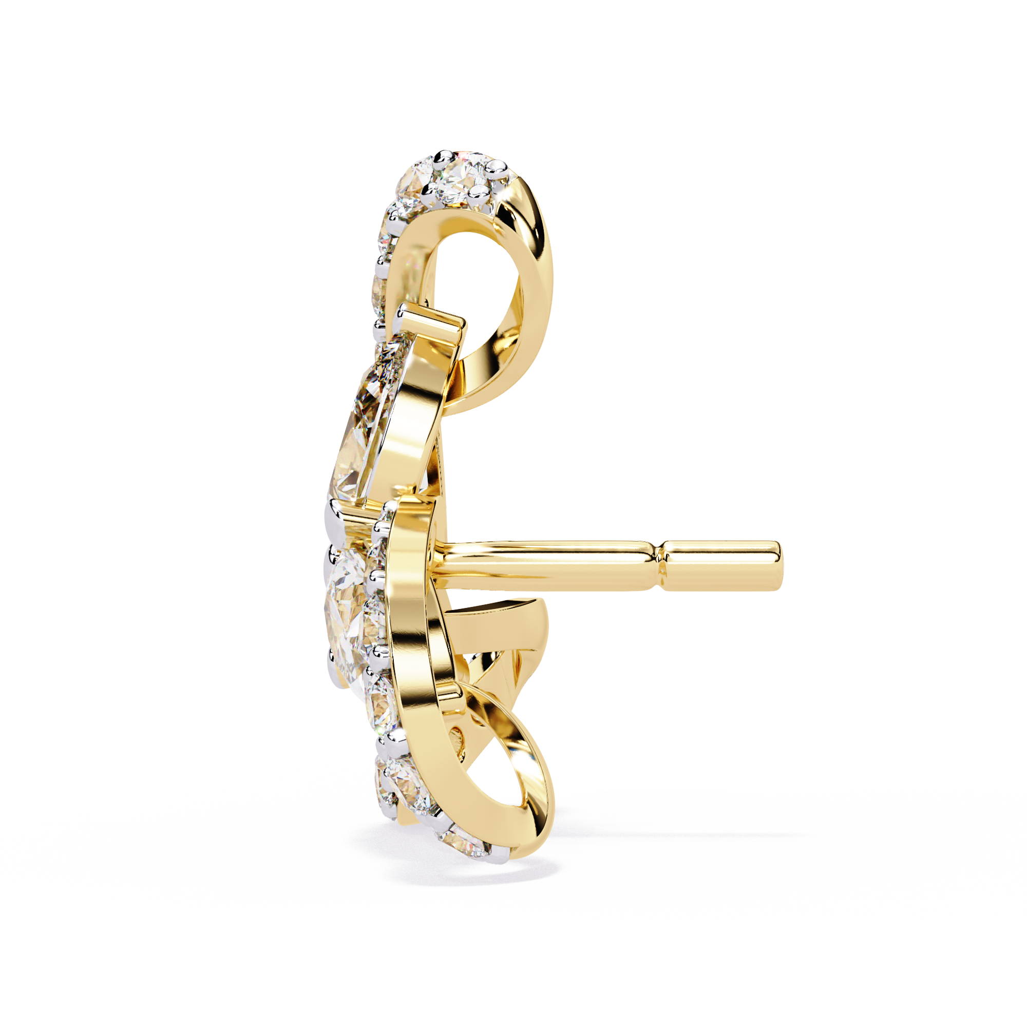 Ember Shine Diamond Earrings