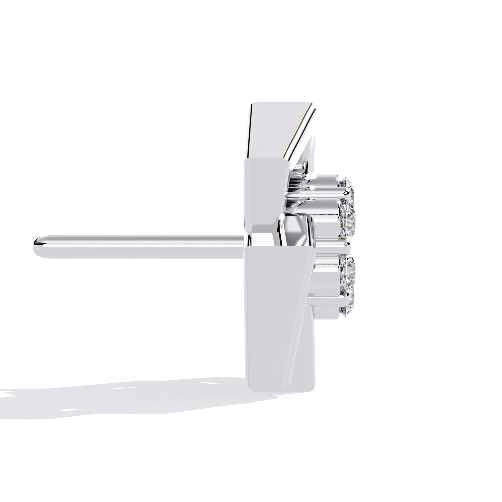 Flare Glow Diamond Earrings