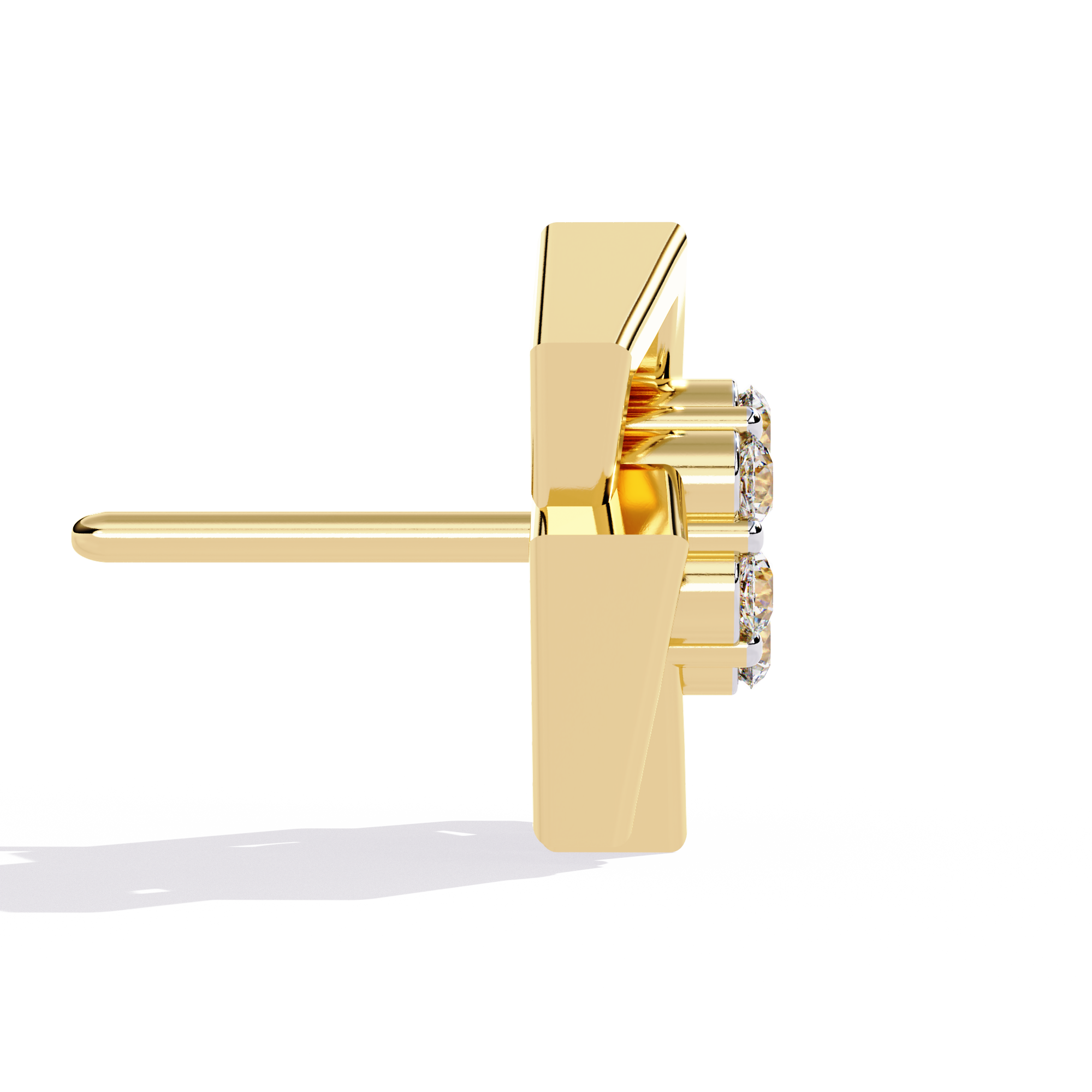 Flare Glow Diamond Earrings