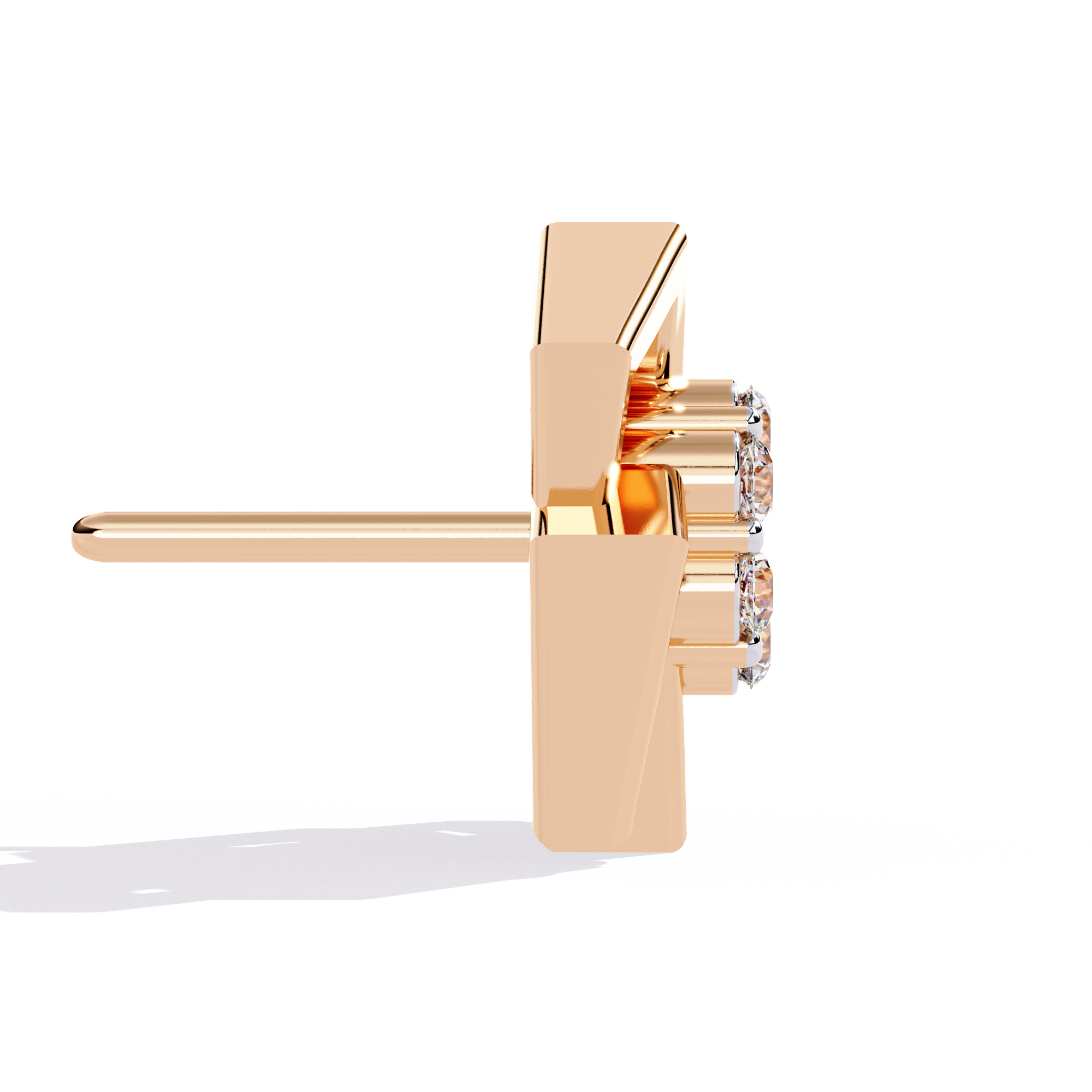 Flare Glow Diamond Earrings