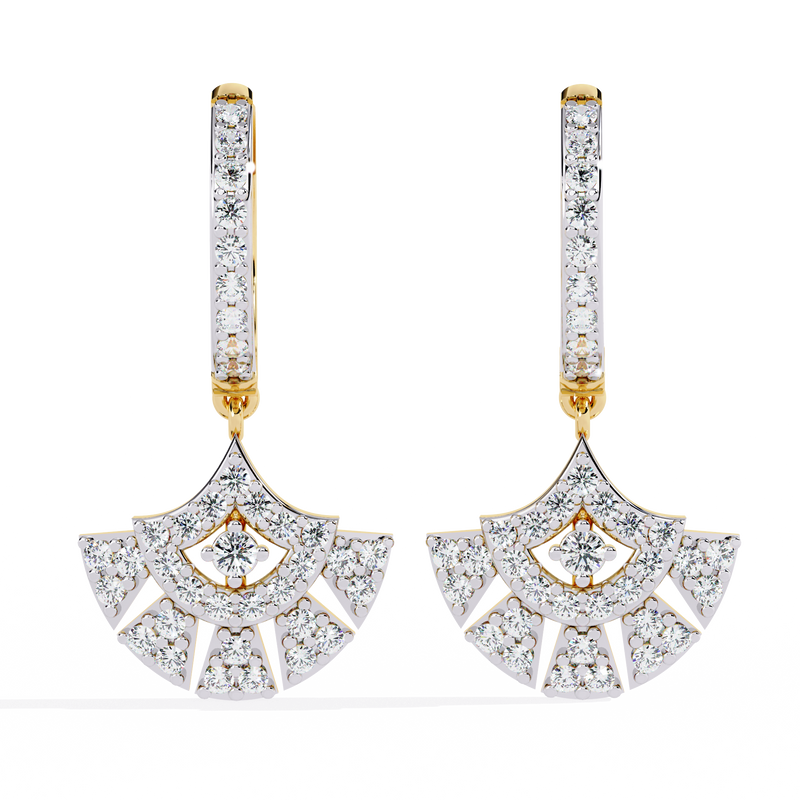 Twilight Flow Pearl Earrings