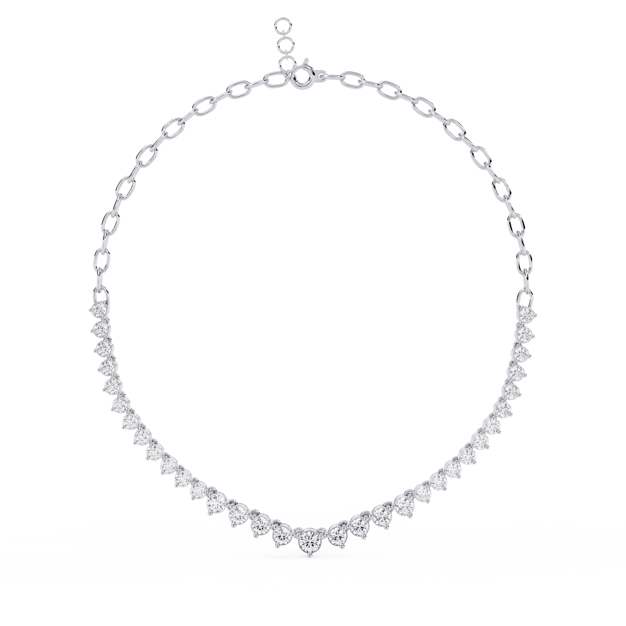 Nova Bloom Diamond Necklace