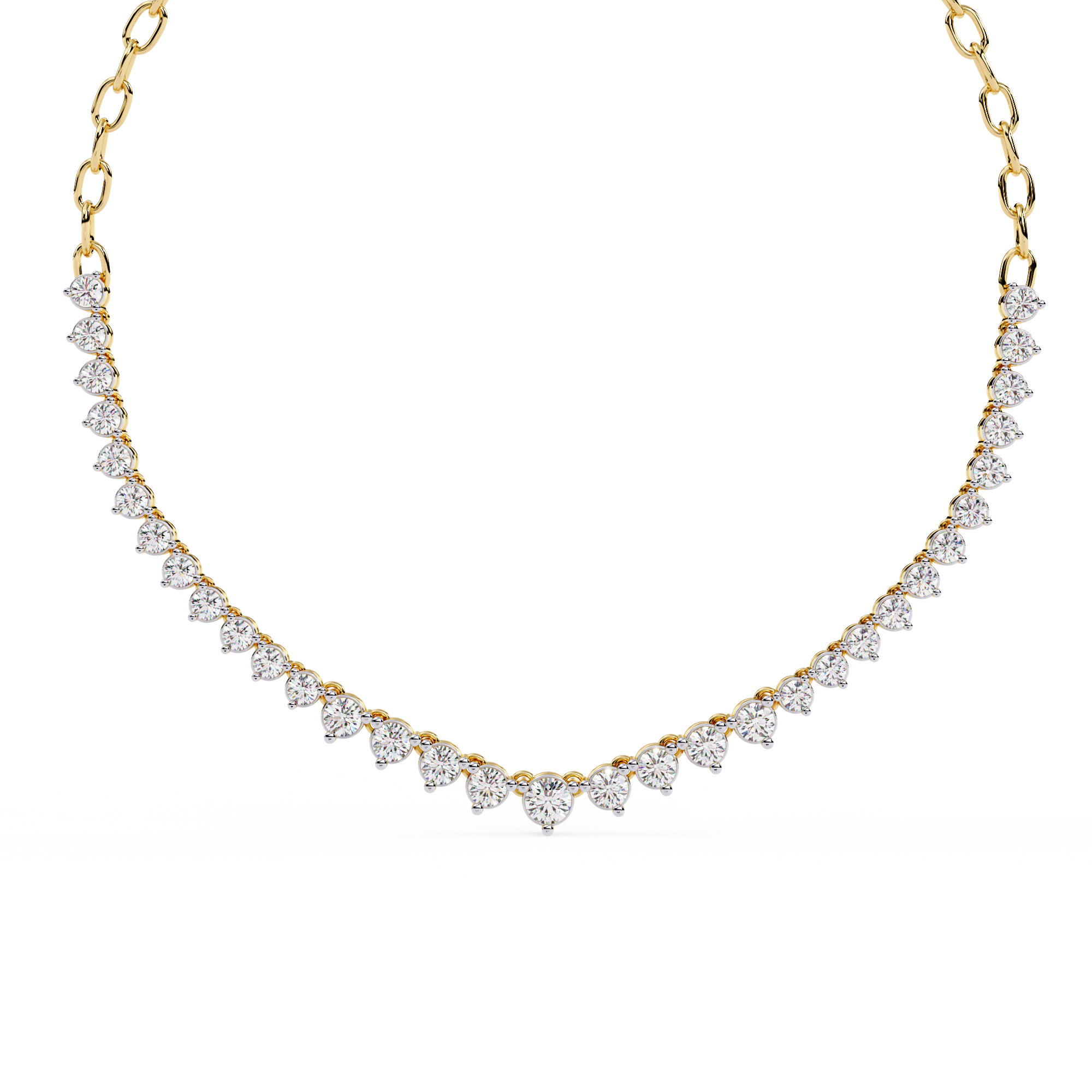 Nova Bloom Diamond Necklace
