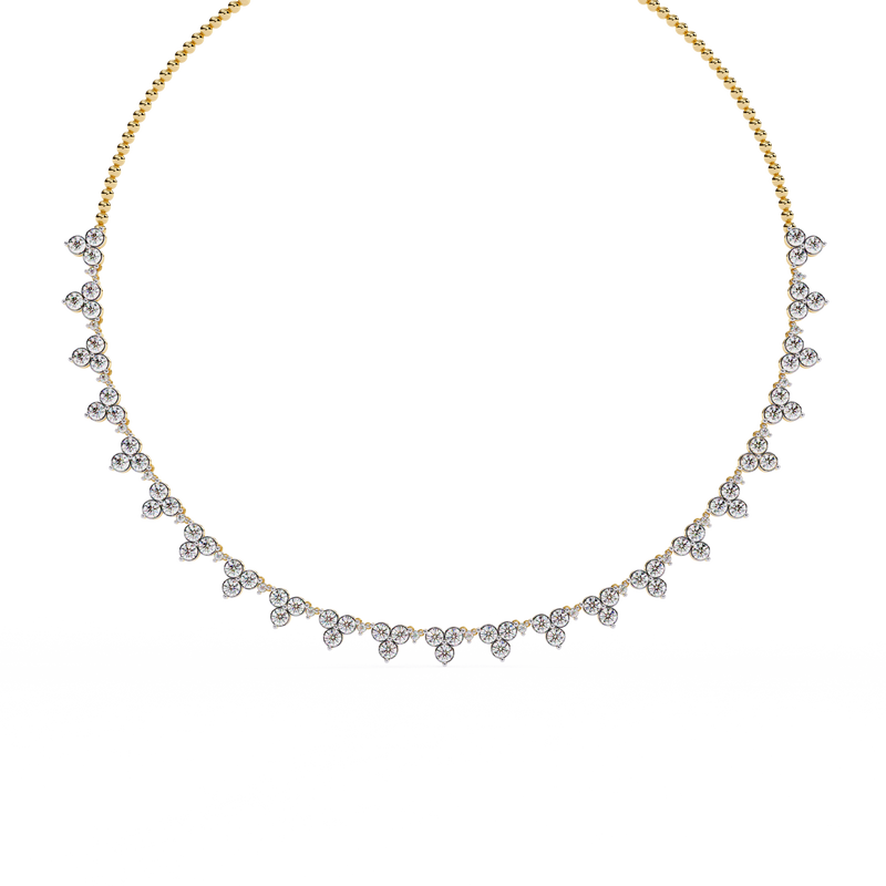 Lustre Sky Diamond Necklace