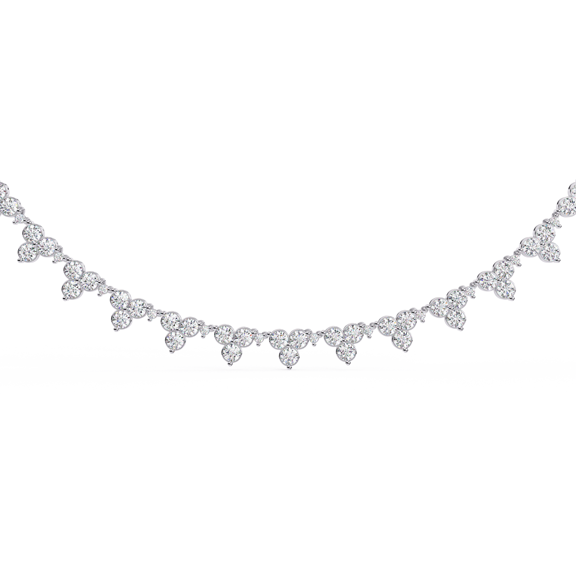 Lustre Sky Diamond Necklace