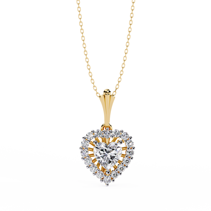 Dusklight Beam Diamond Necklace