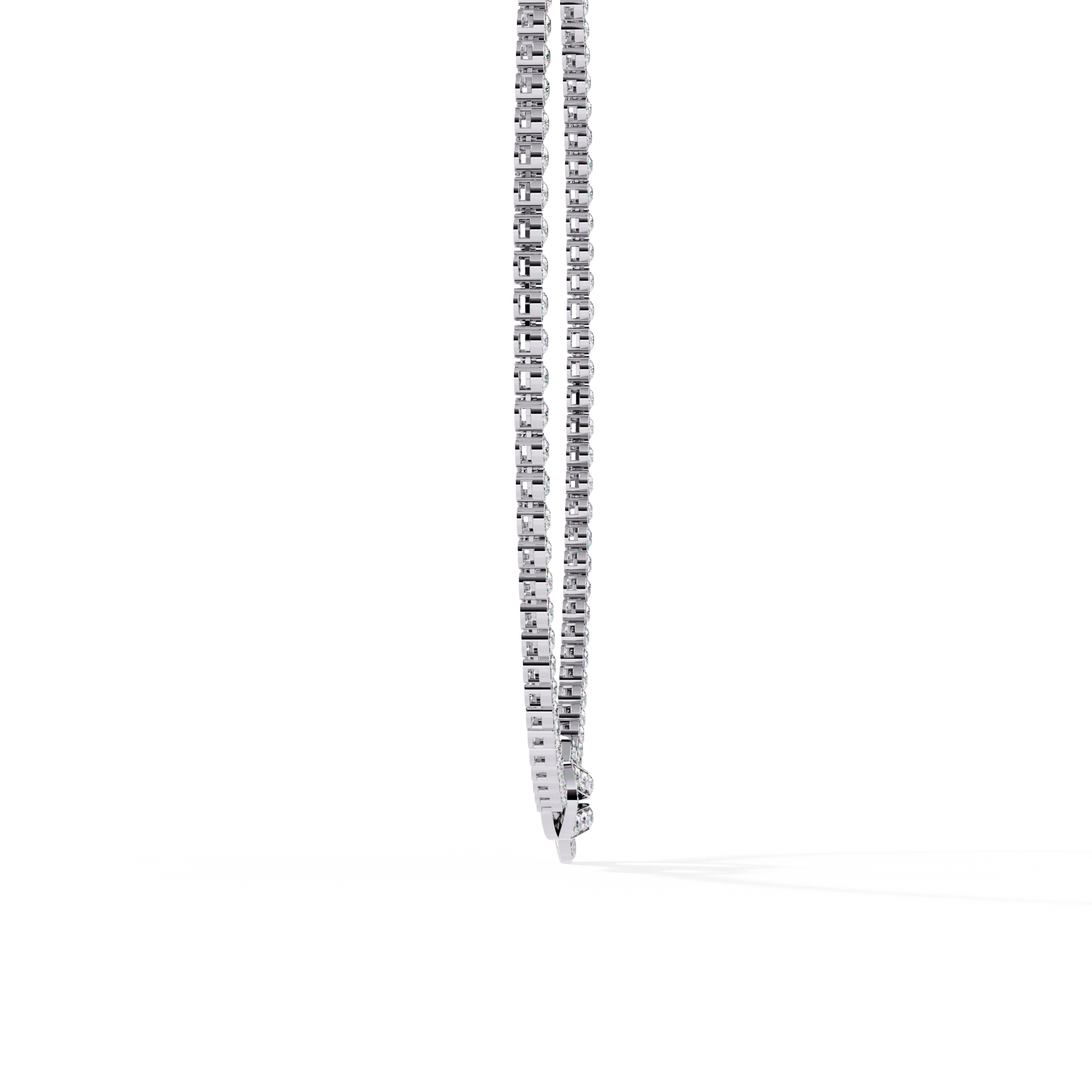 Frosted Edge Necklace