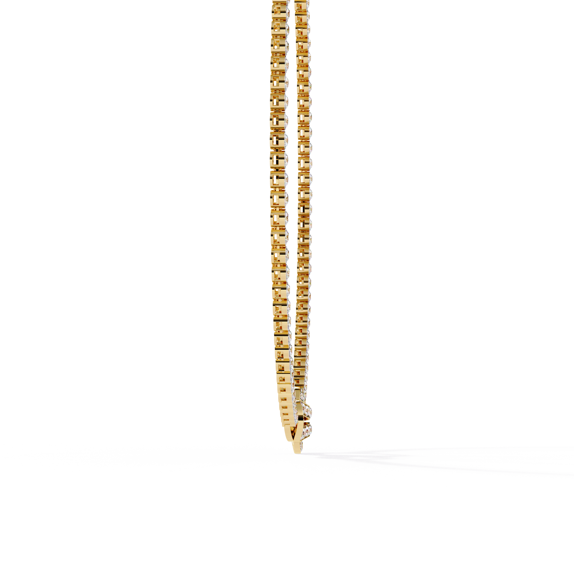 Frosted Edge Necklace