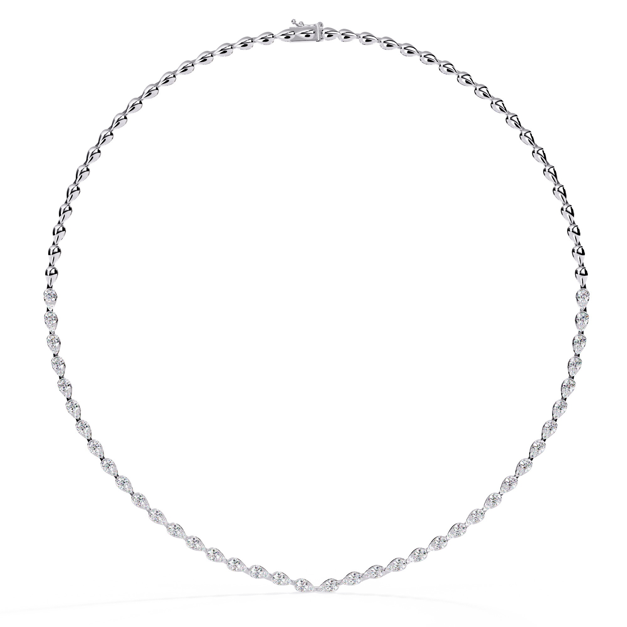 Luxe Fire Diamond Necklace