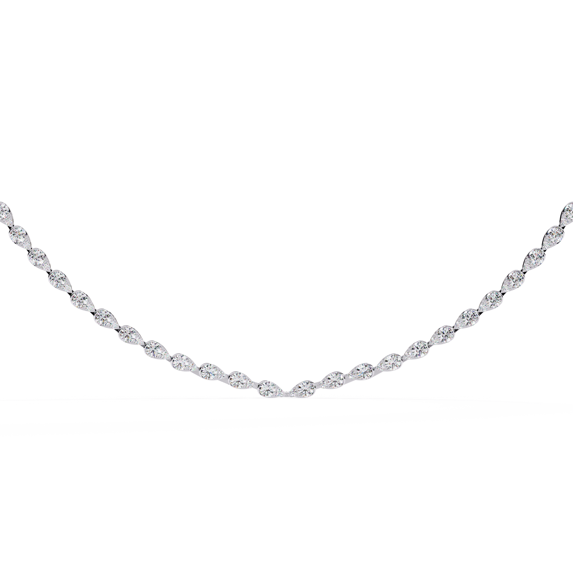 Luxe Fire Diamond Necklace