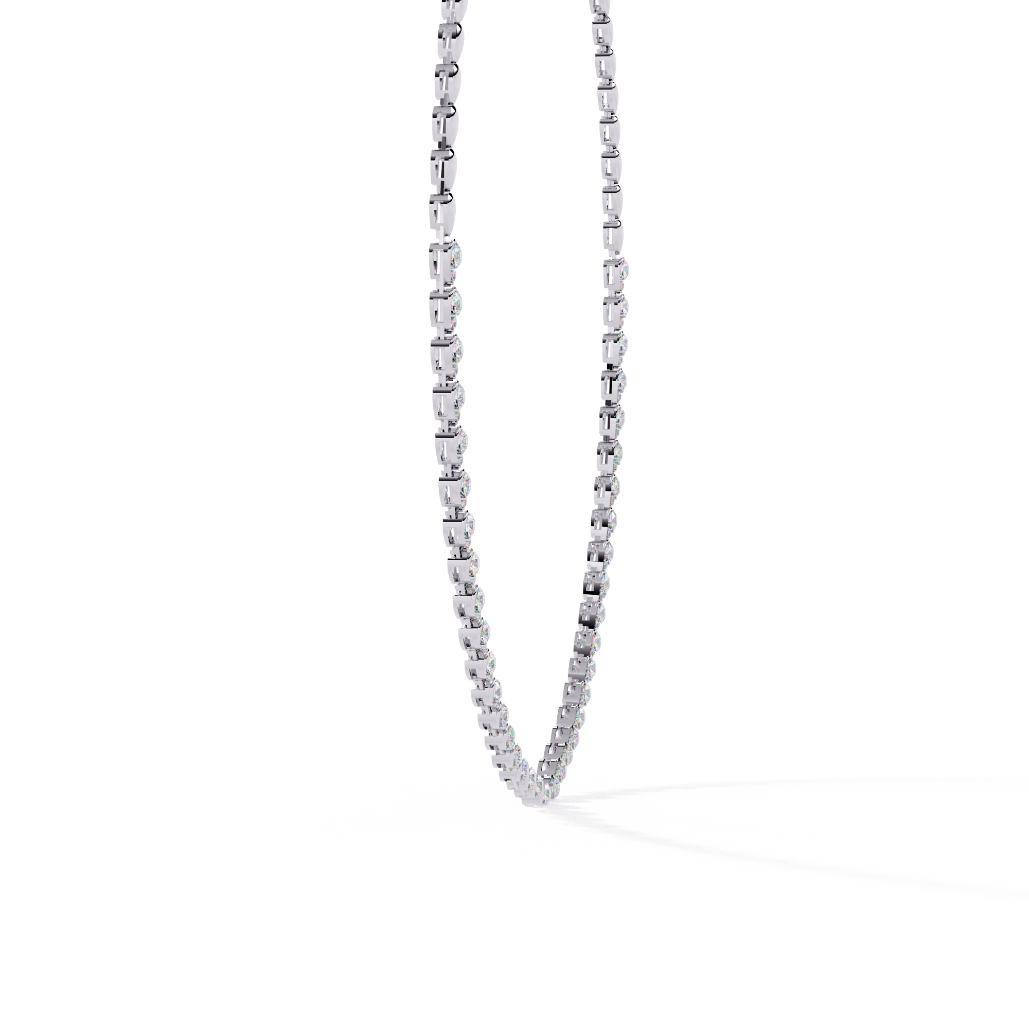 Luxe Fire Diamond Necklace