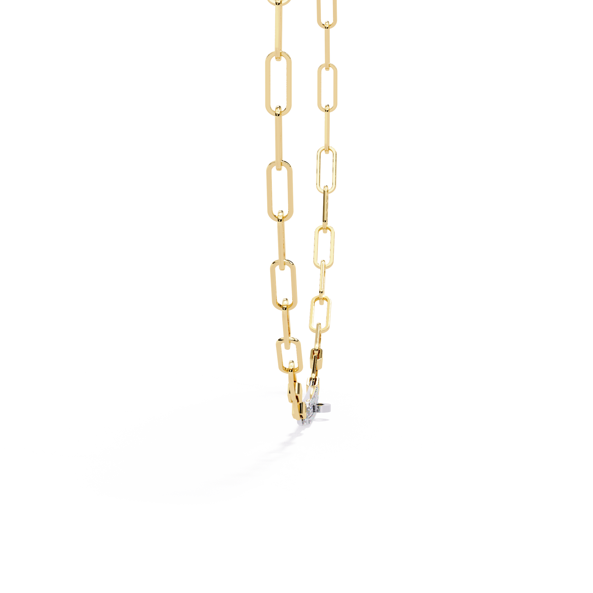 Golden Mist Horizon Necklace