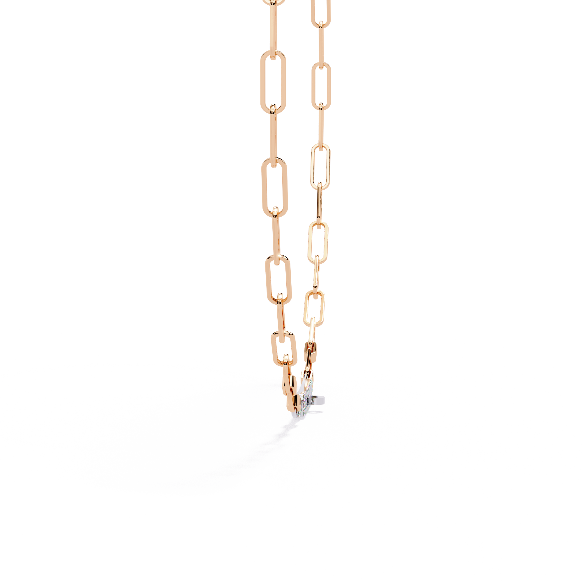 Golden Mist Horizon Necklace