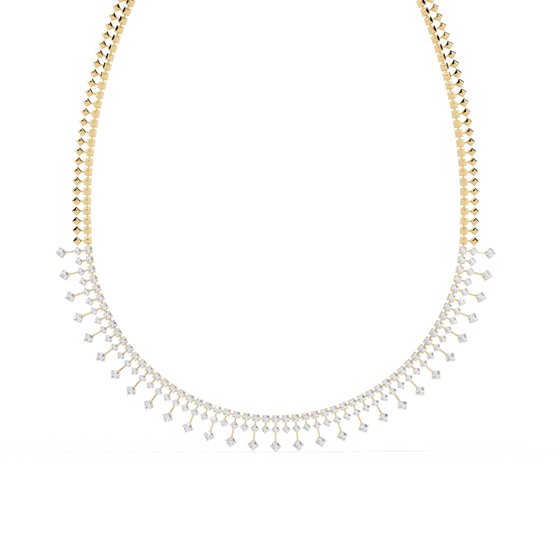 Starlit Dew Pearl Necklace