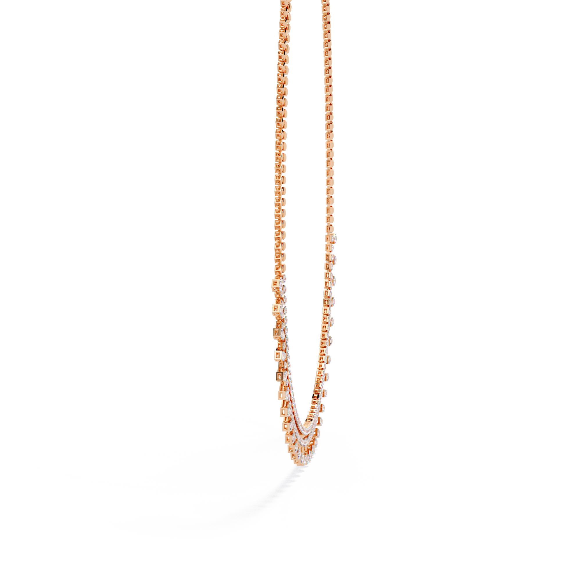 Starlit Dew Pearl Necklace