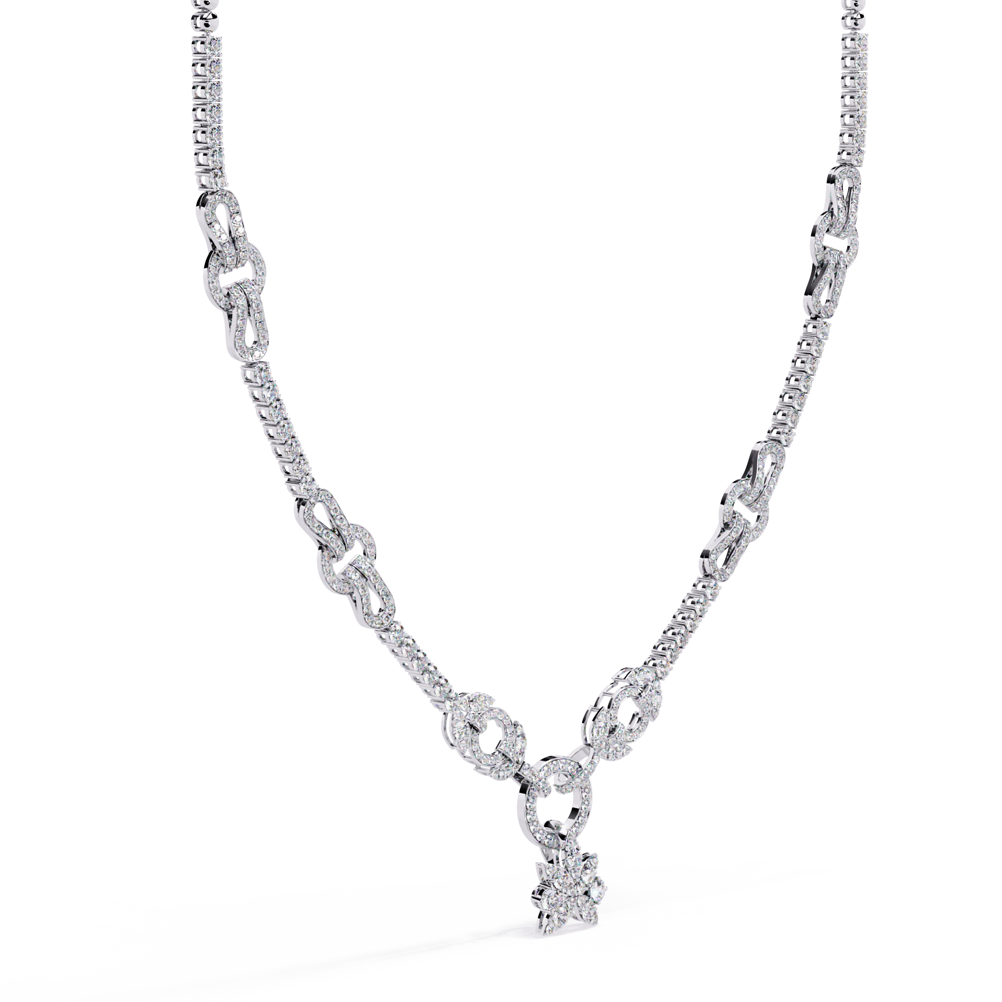 Dewlight Curve Necklace