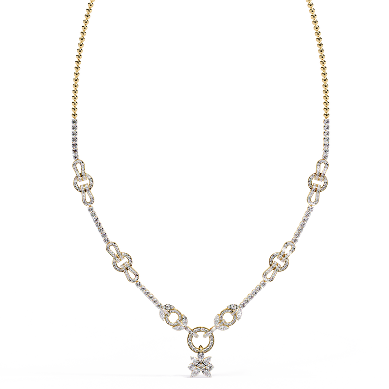 Dewlight Curve Necklace