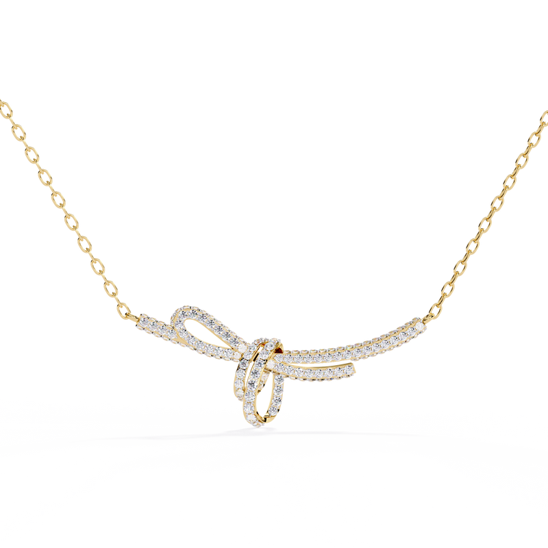 Crystal Bloom Diamond Necklace