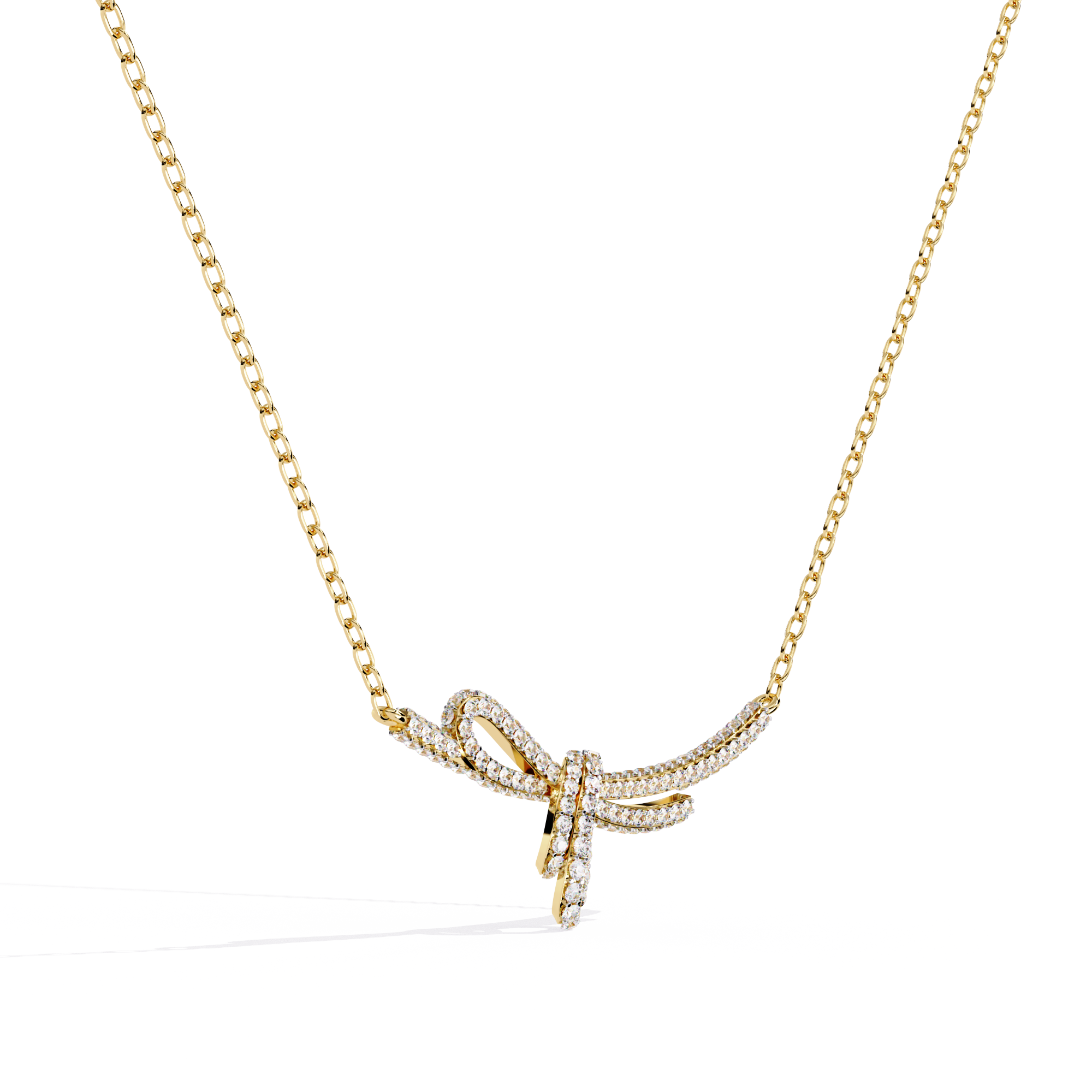 Crystal Bloom Diamond Necklace