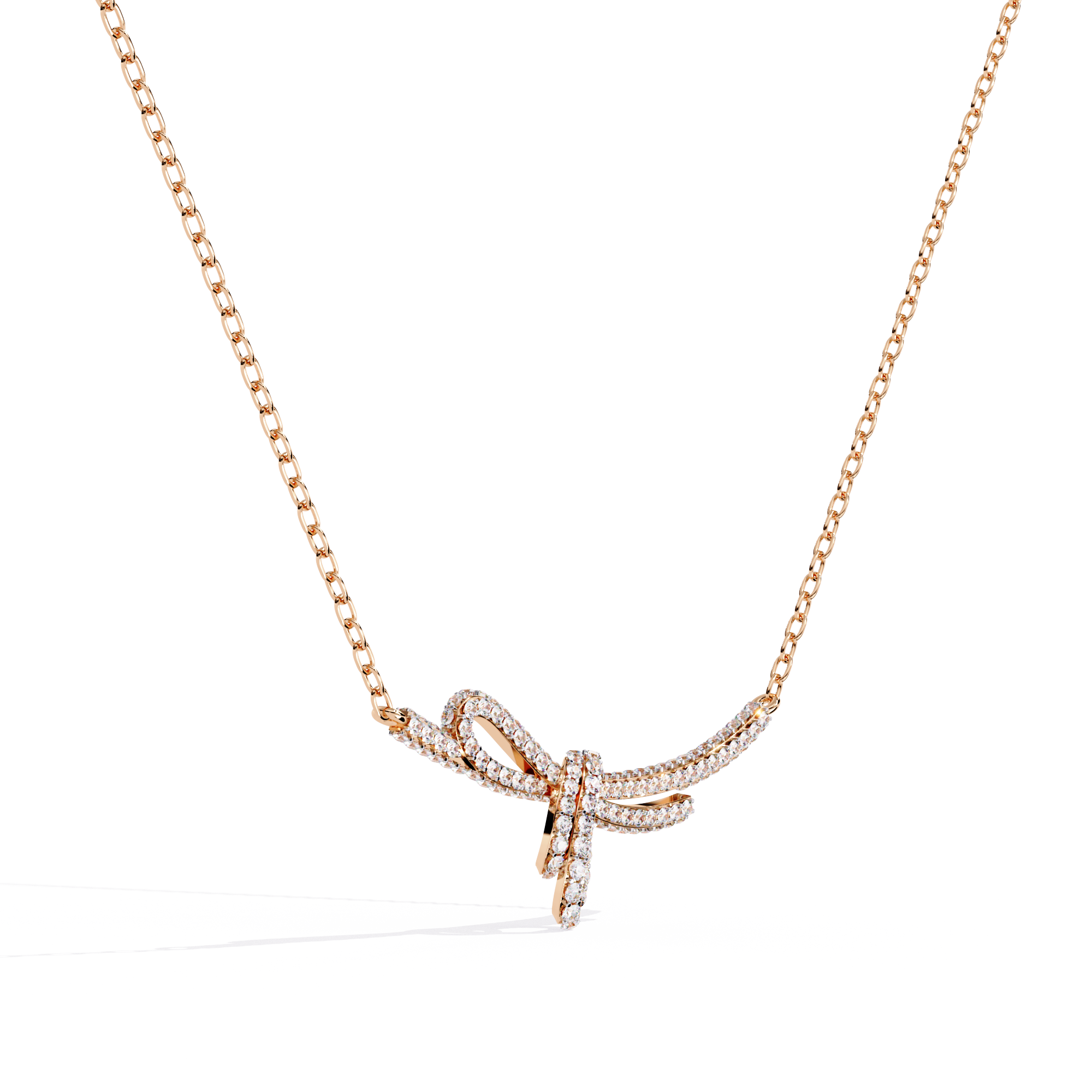 Crystal Bloom Diamond Necklace