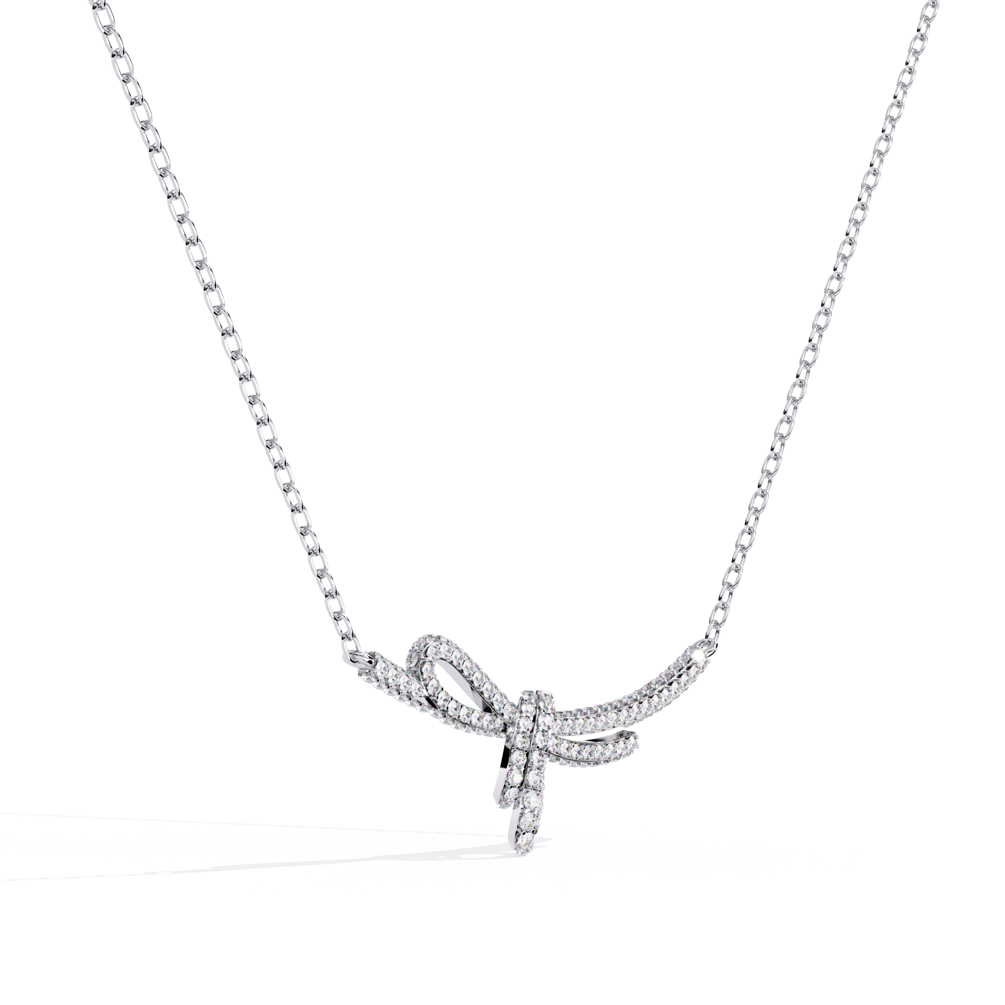 Crystal Bloom Diamond Necklace