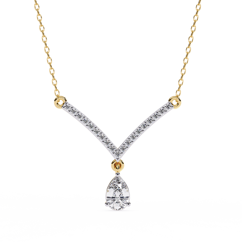 Moon Curl Pearl Necklace