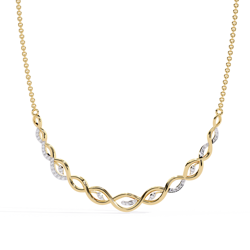 Regal Dusk Diamond Necklace