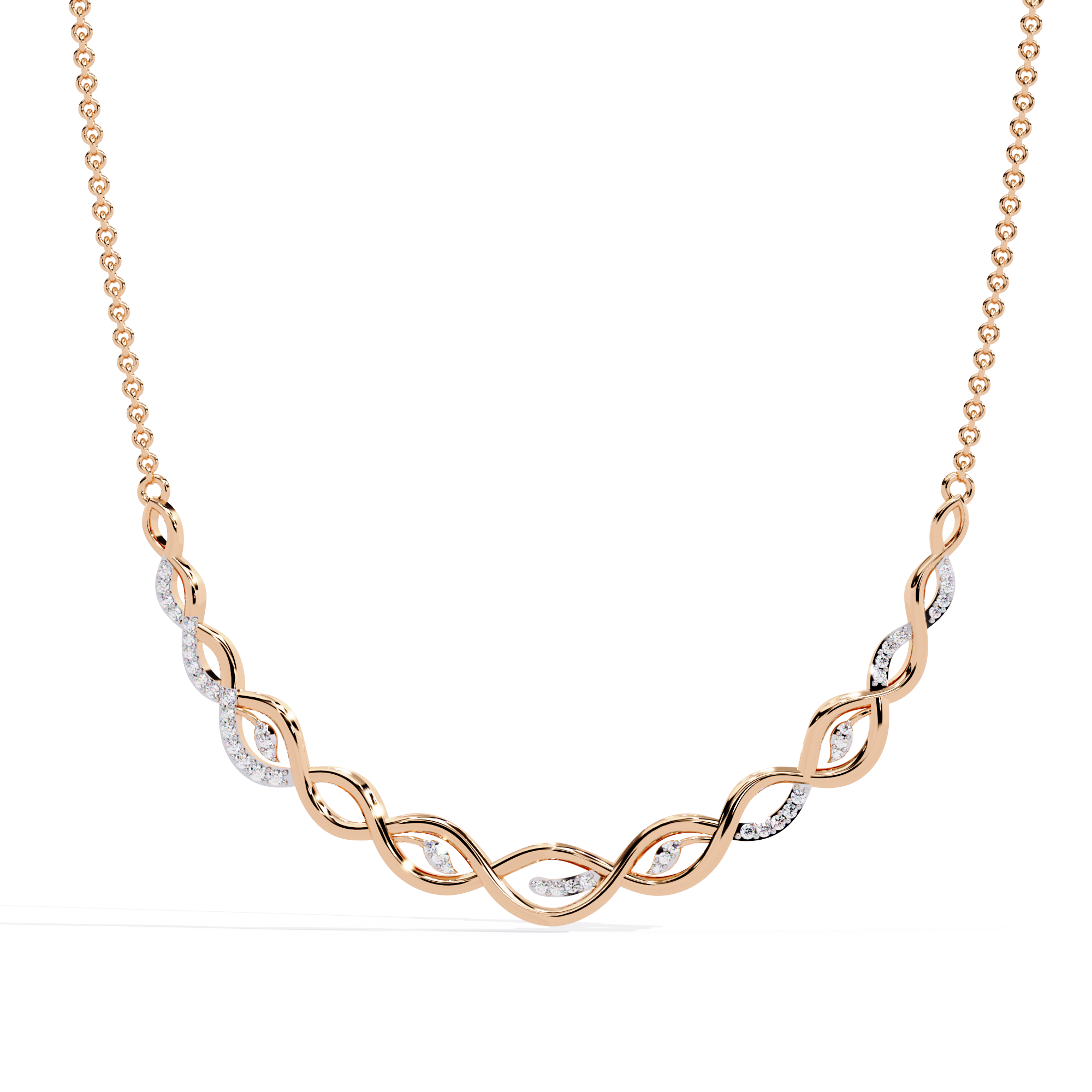 Regal Dusk Diamond Necklace