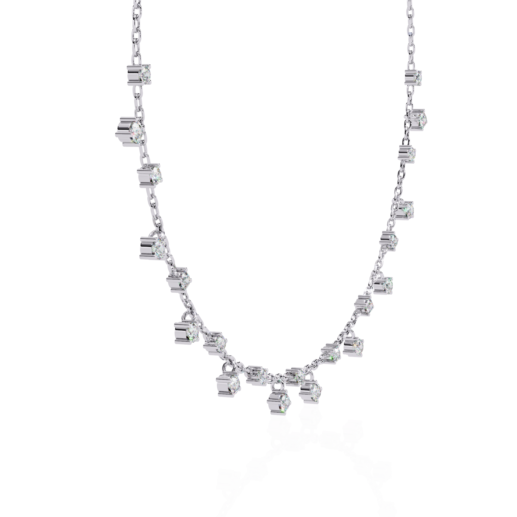 Silken Moon Pearl Necklace