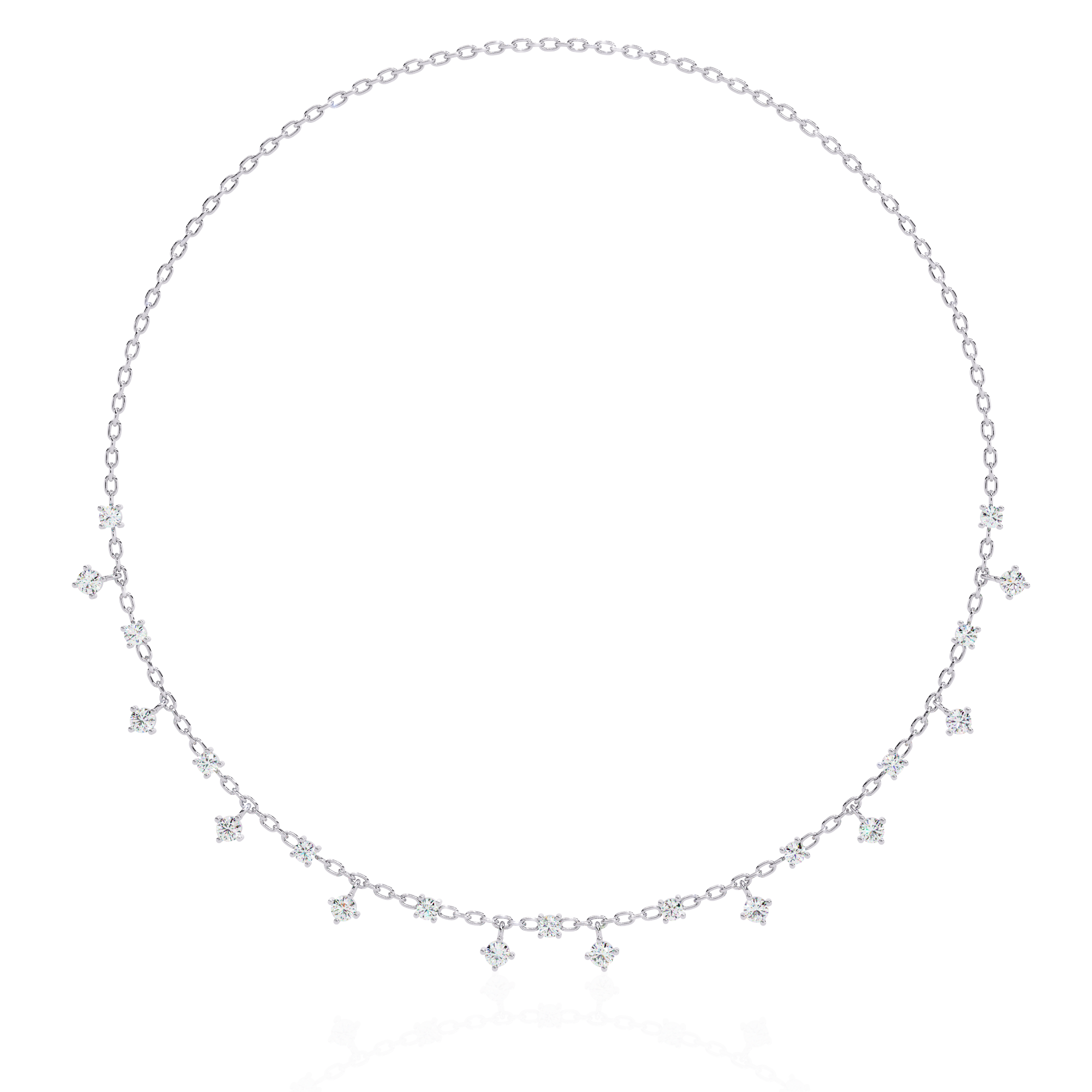 Silken Moon Pearl Necklace