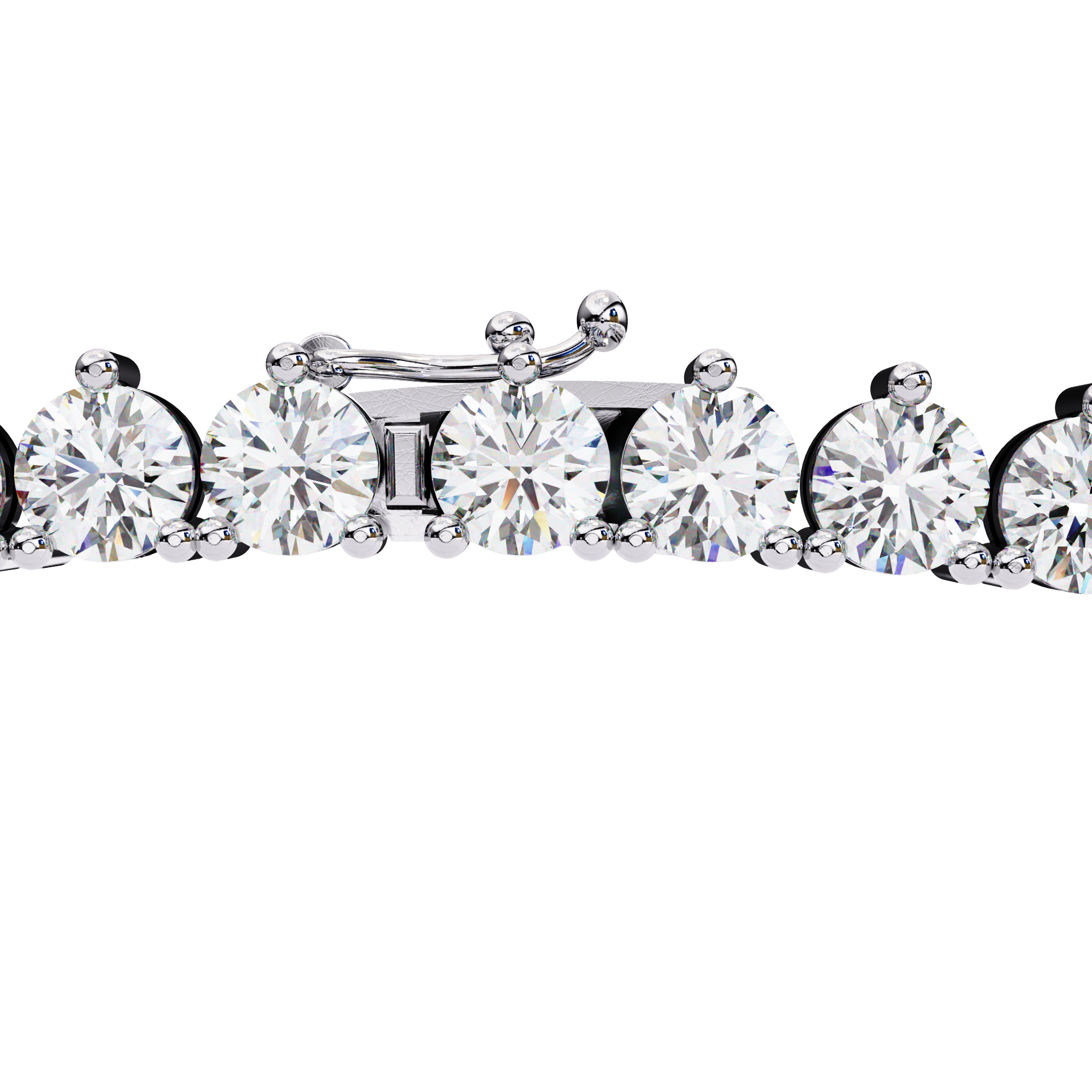 Twilight Curve Diamond Necklace