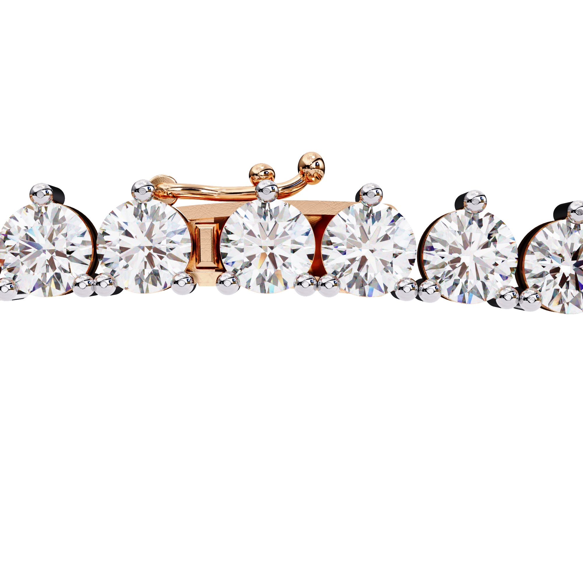 Twilight Curve Diamond Necklace