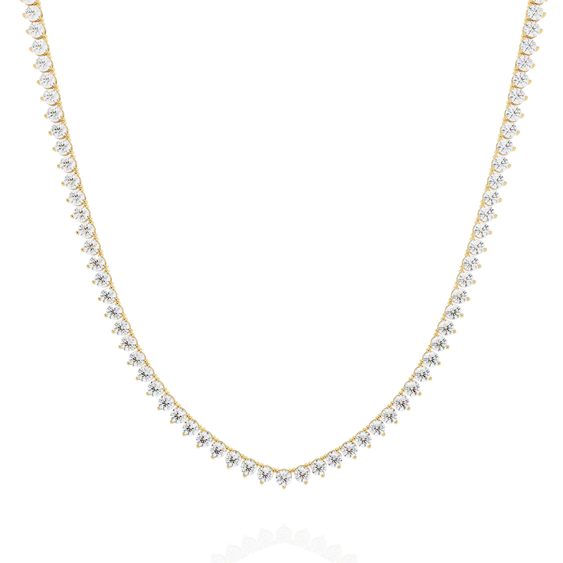 Twilight Curve Diamond Necklace