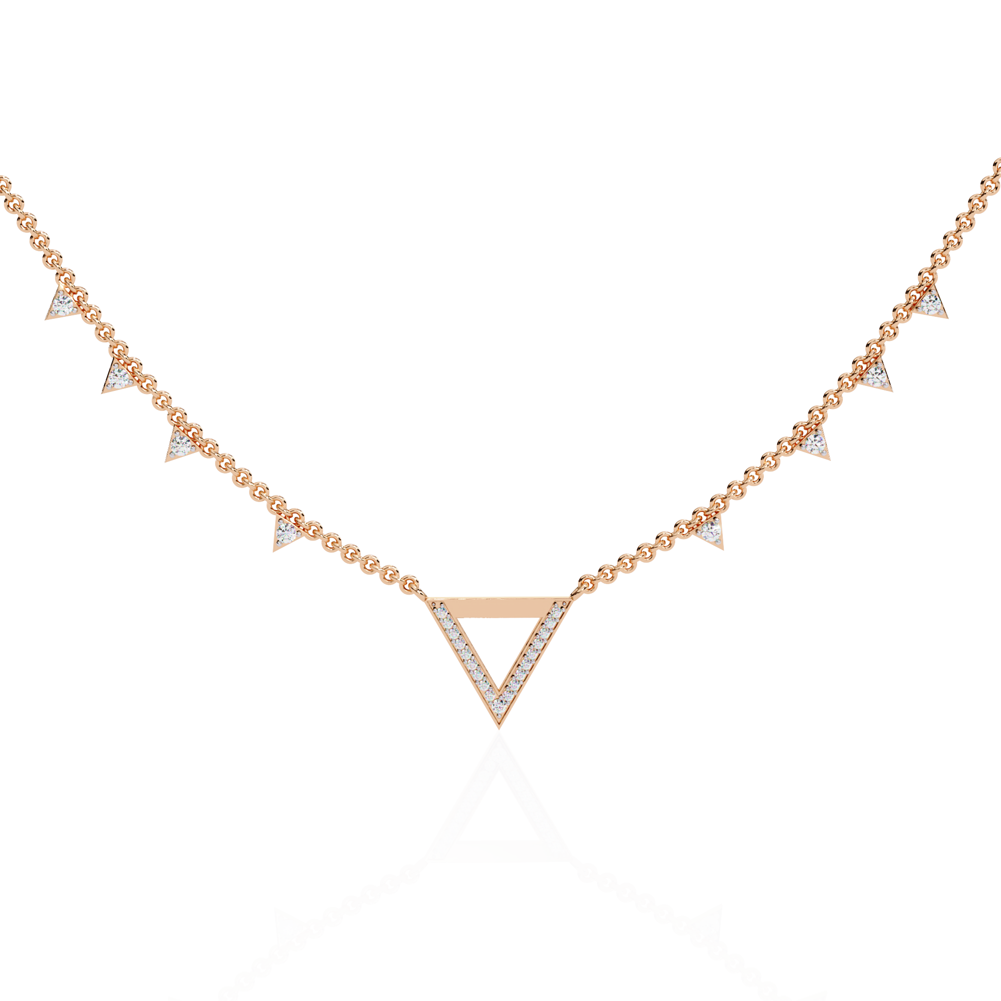 Golden Trail Necklace