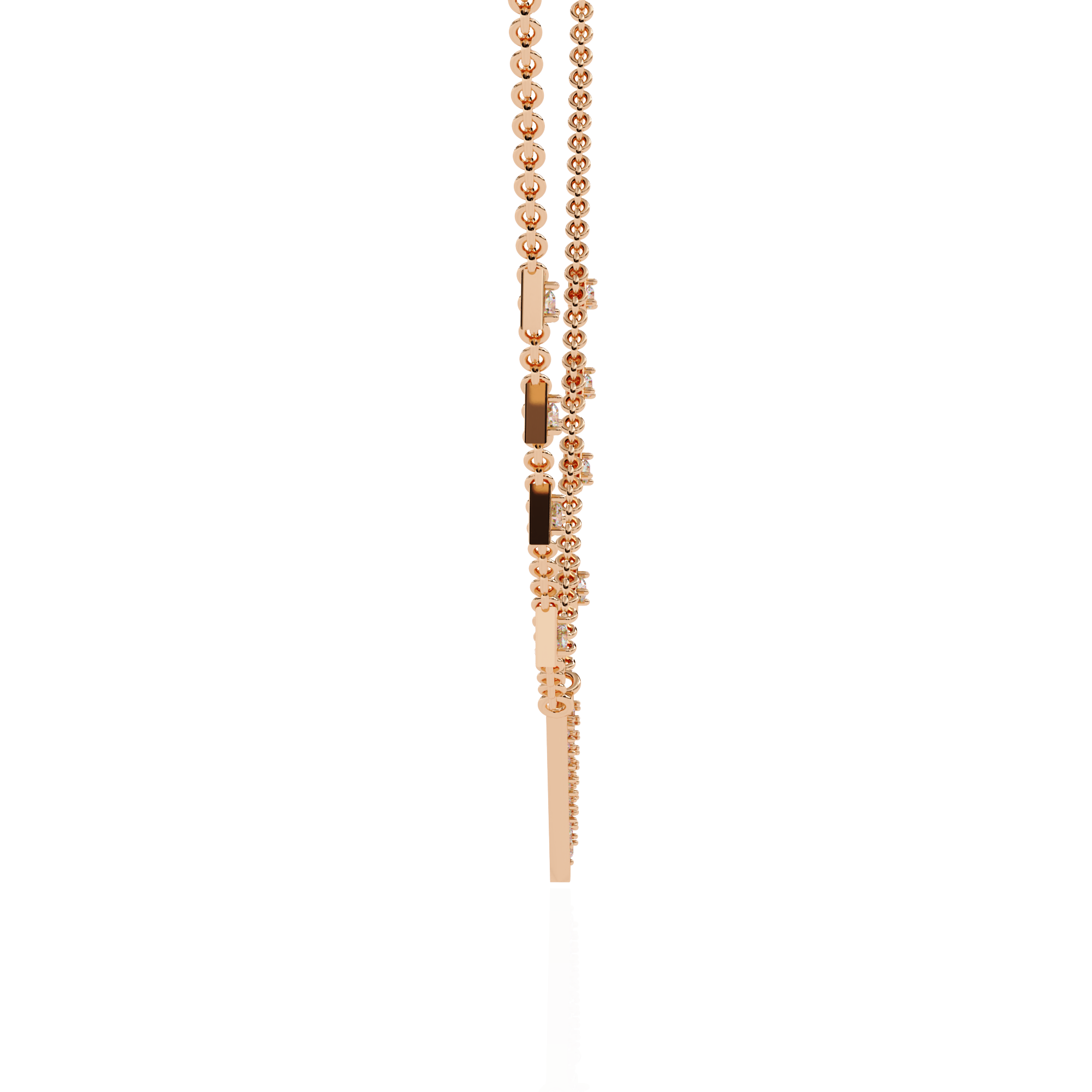 Golden Trail Necklace