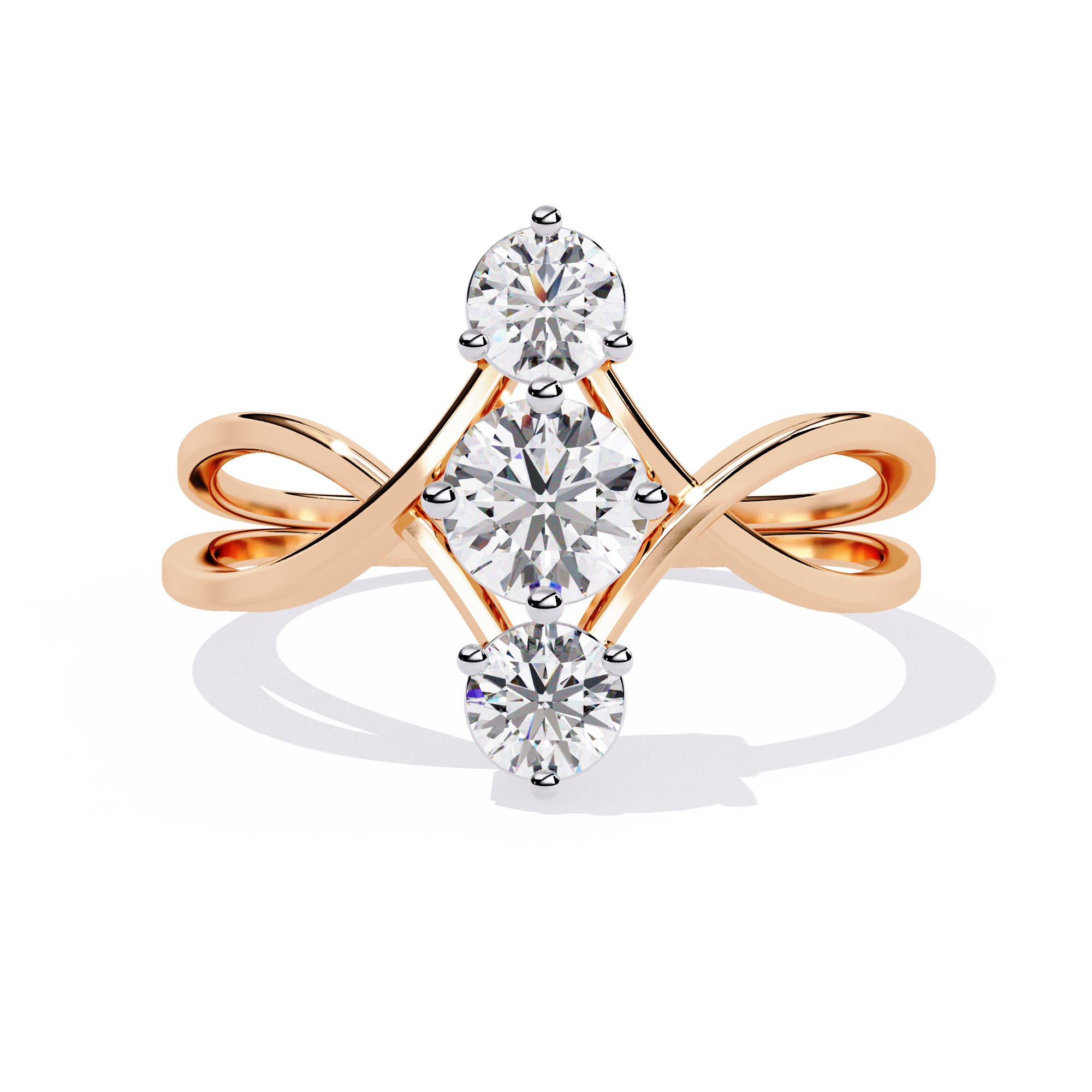Golden Mirage Diamond Ring