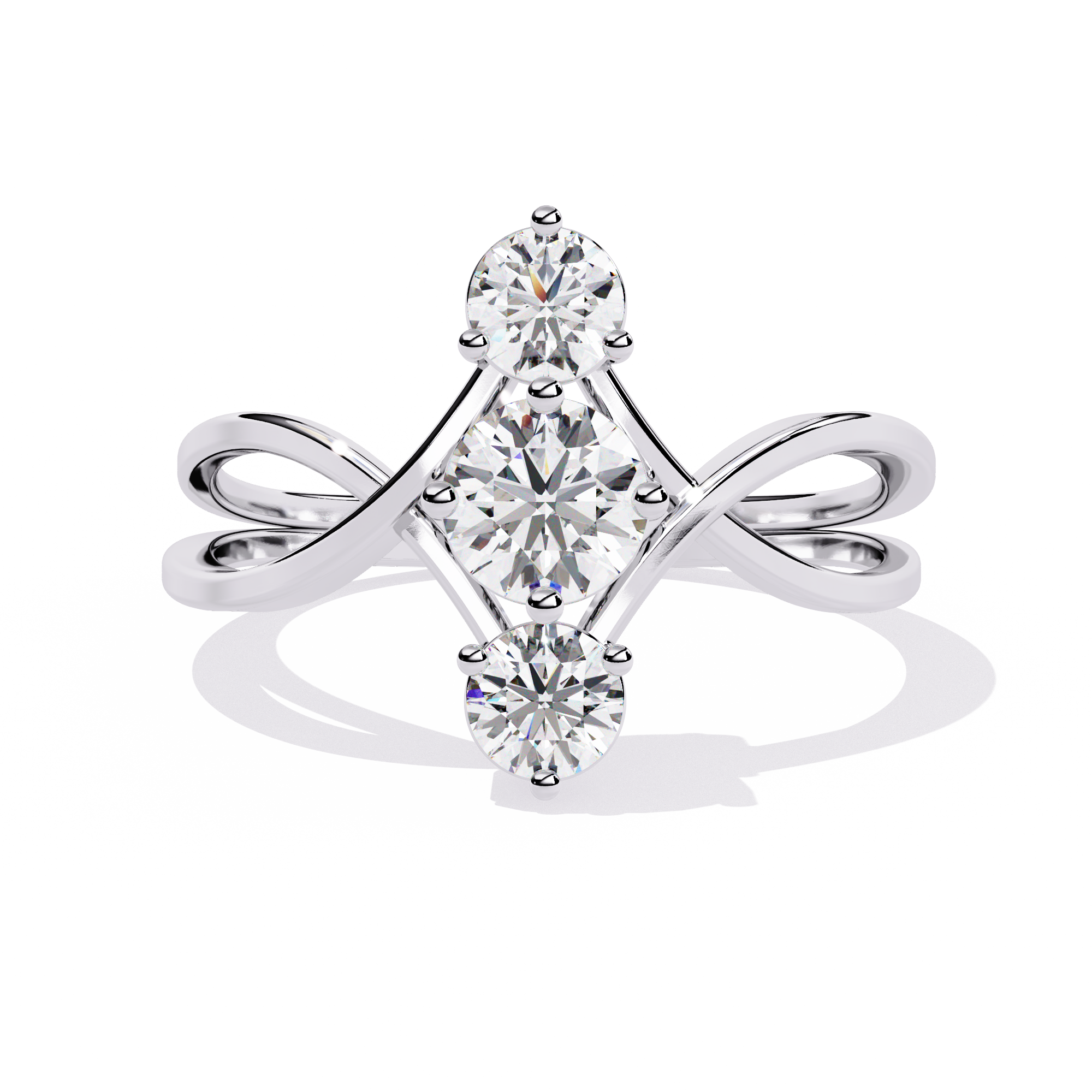 Golden Mirage Diamond Ring