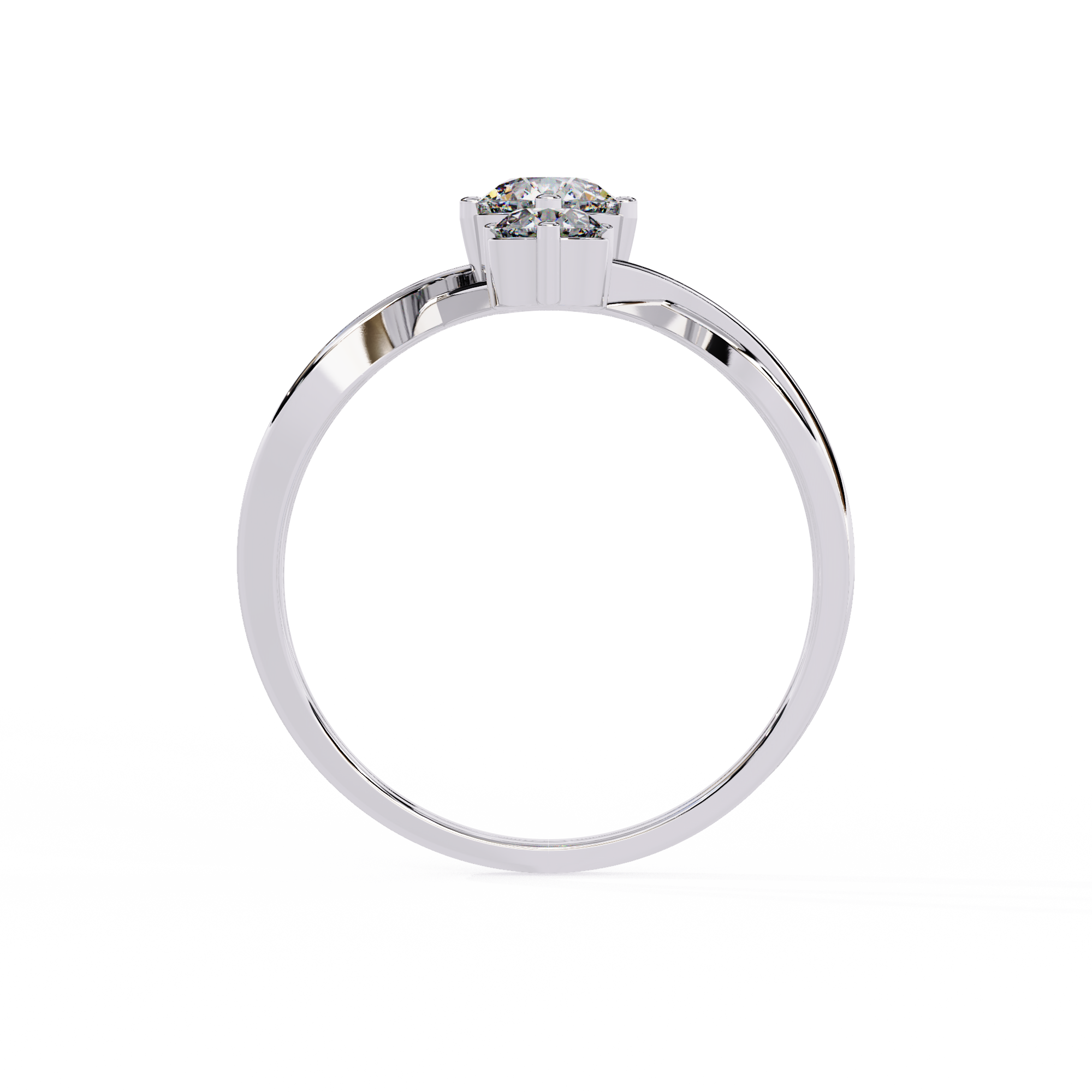 Golden Mirage Diamond Ring
