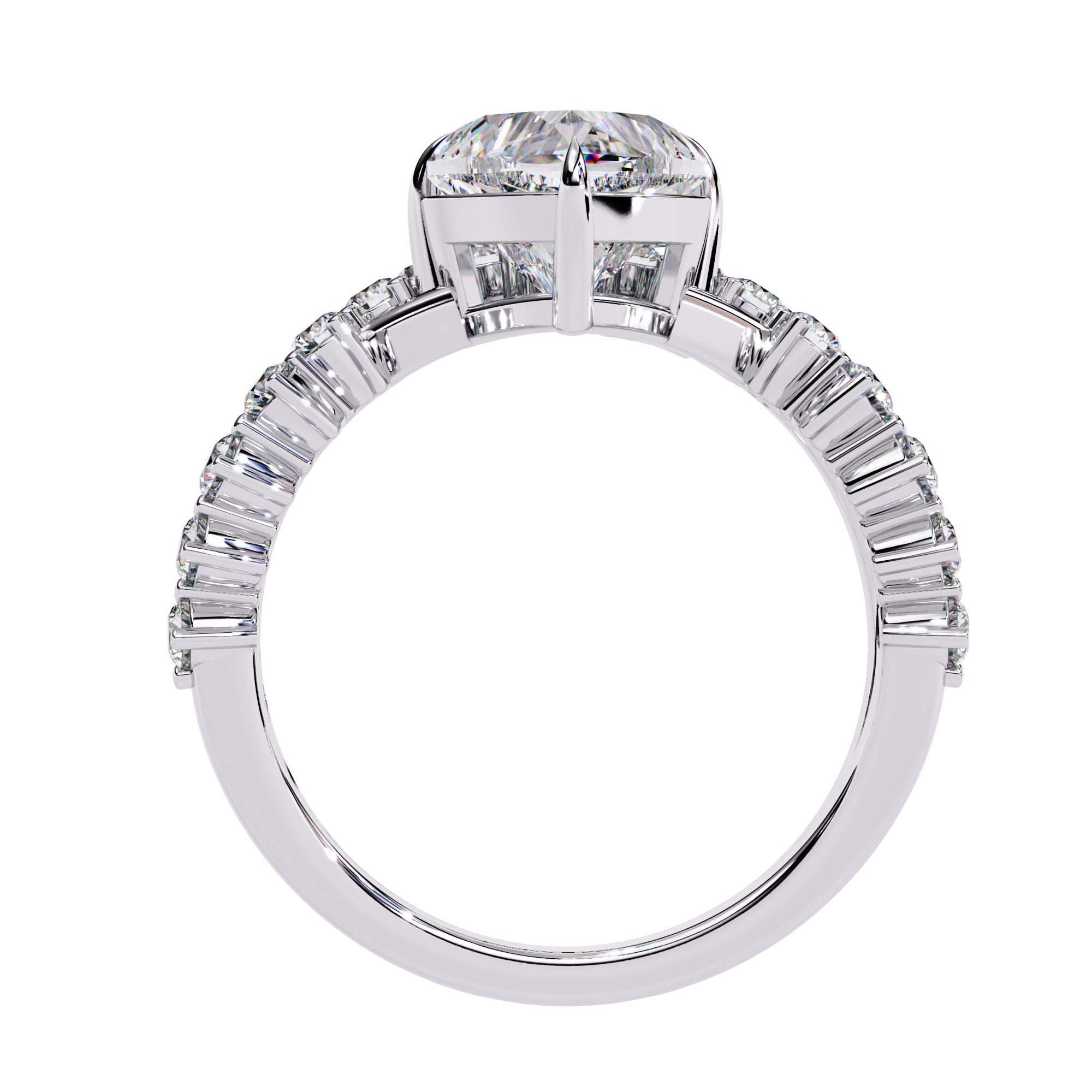 Starlight Crest Diamond Ring