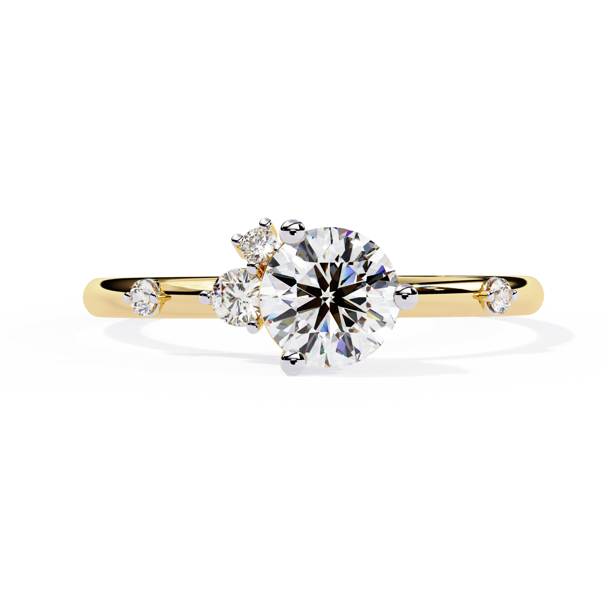 Celestial Bloom Diamond Ring