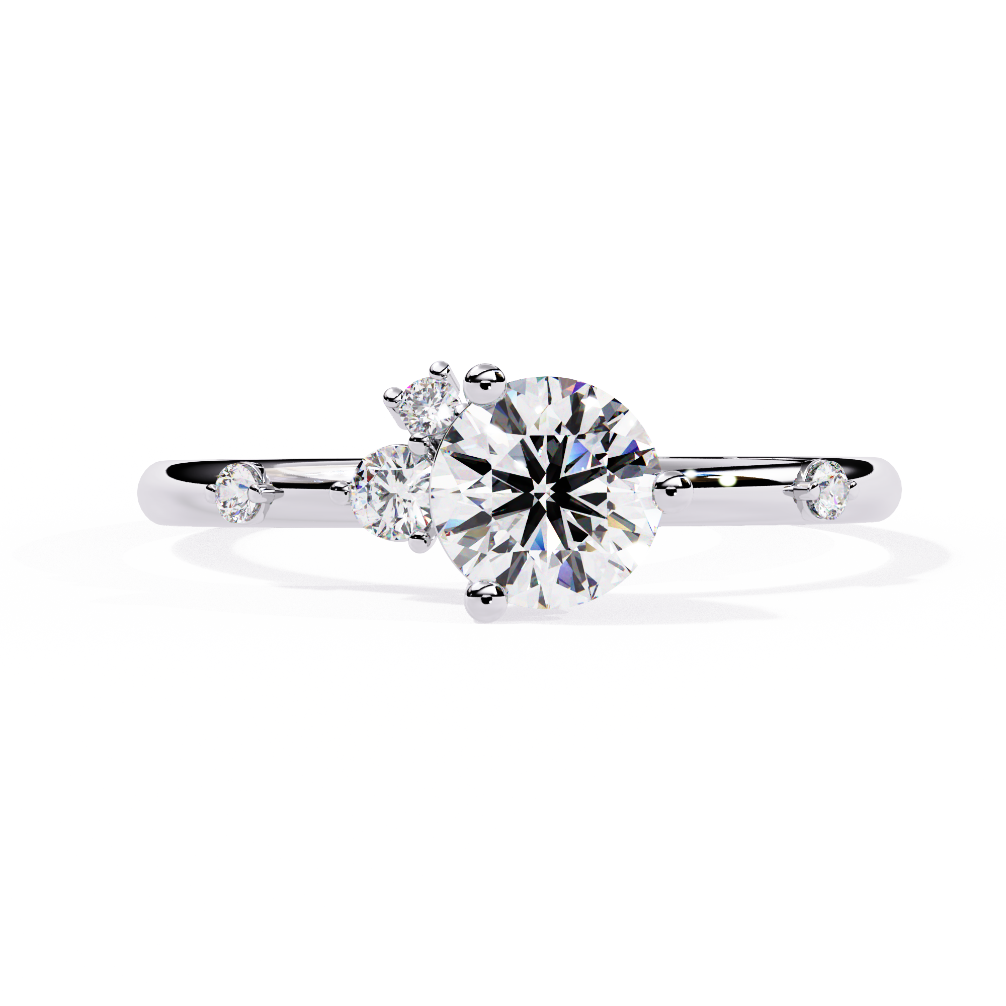 Celestial Bloom Diamond Ring