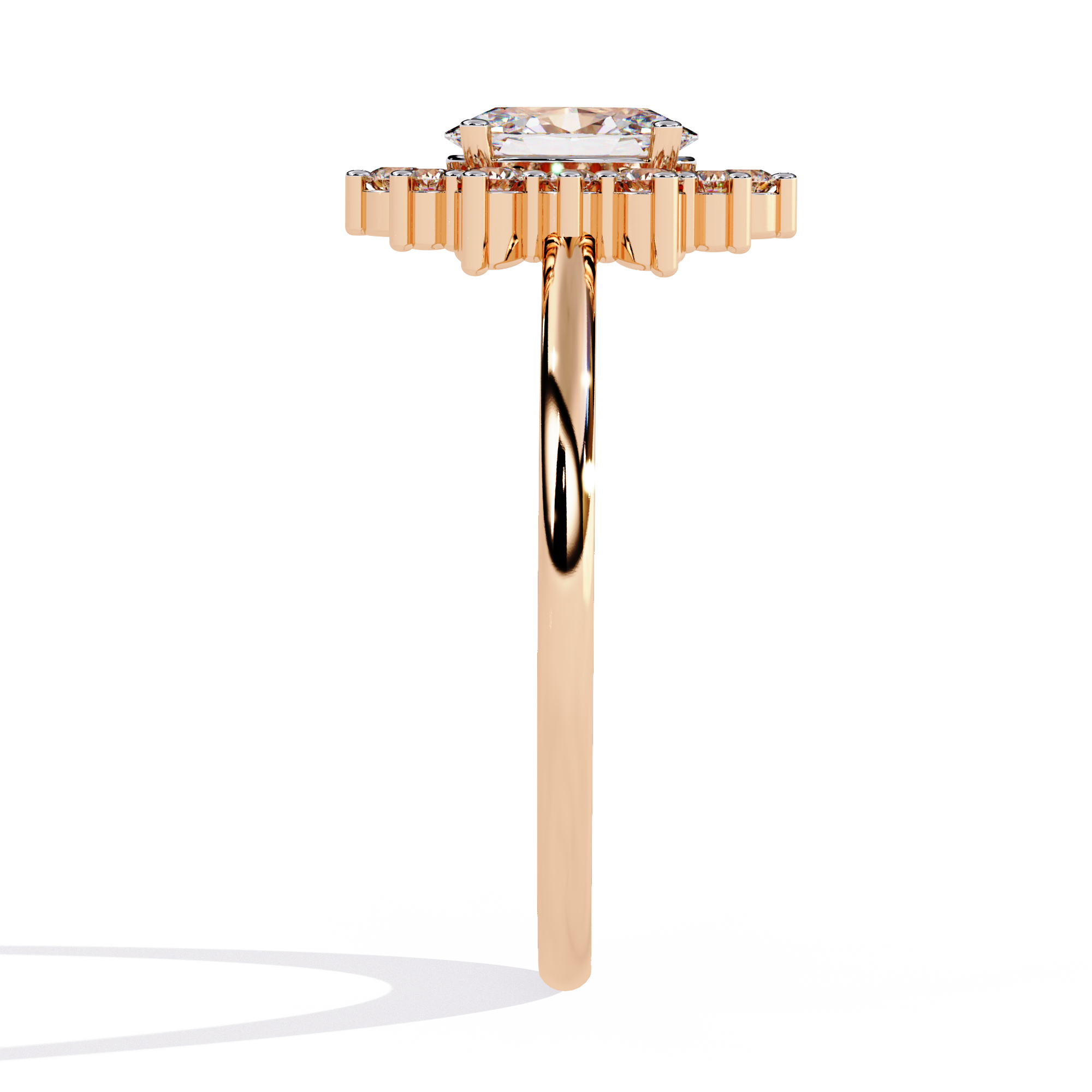 Cosmic Pulse Shine Ring